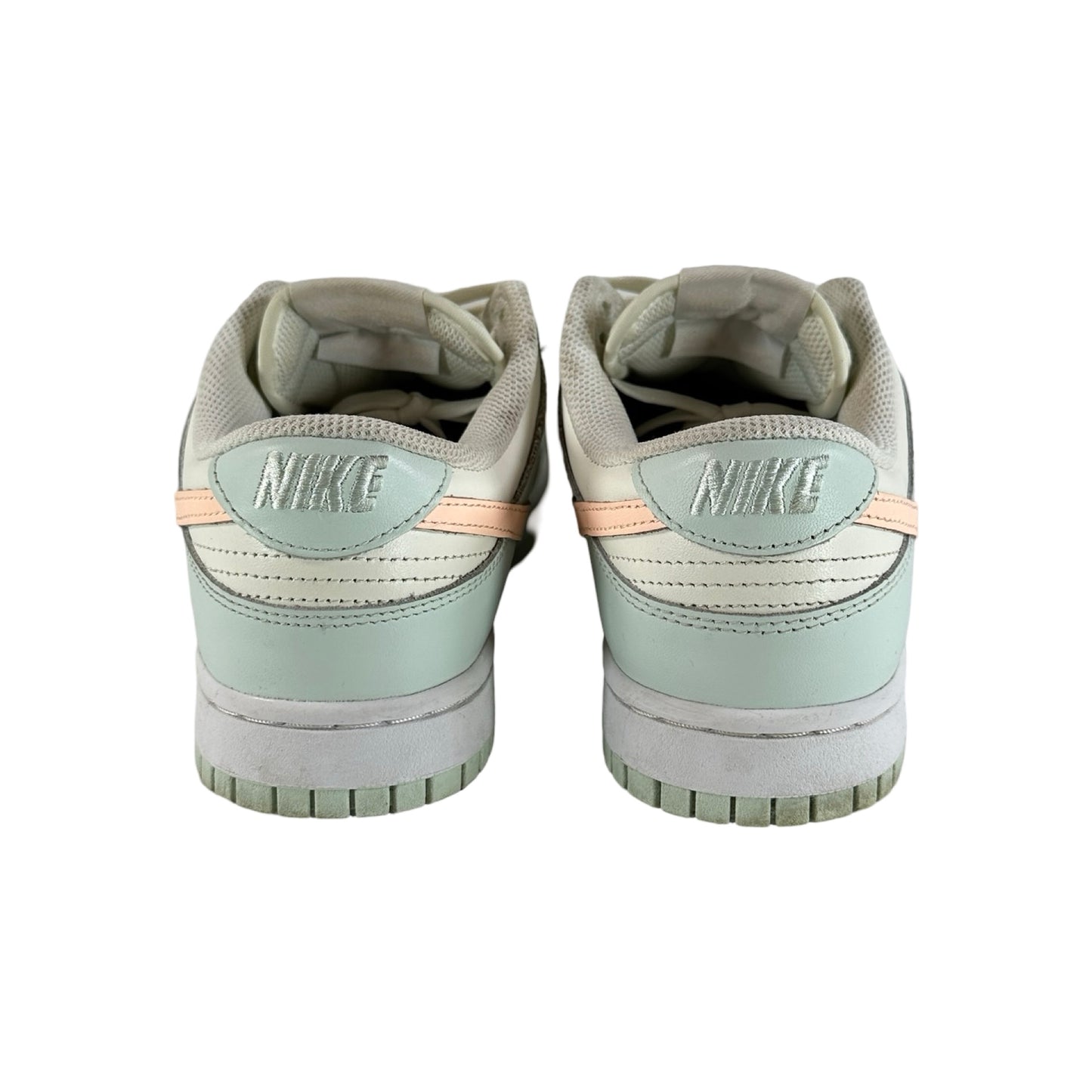 DD1503 104 Nike Dunk Low Barely Green (Women's) [USED] - 9.5 W (Used) (No Box)