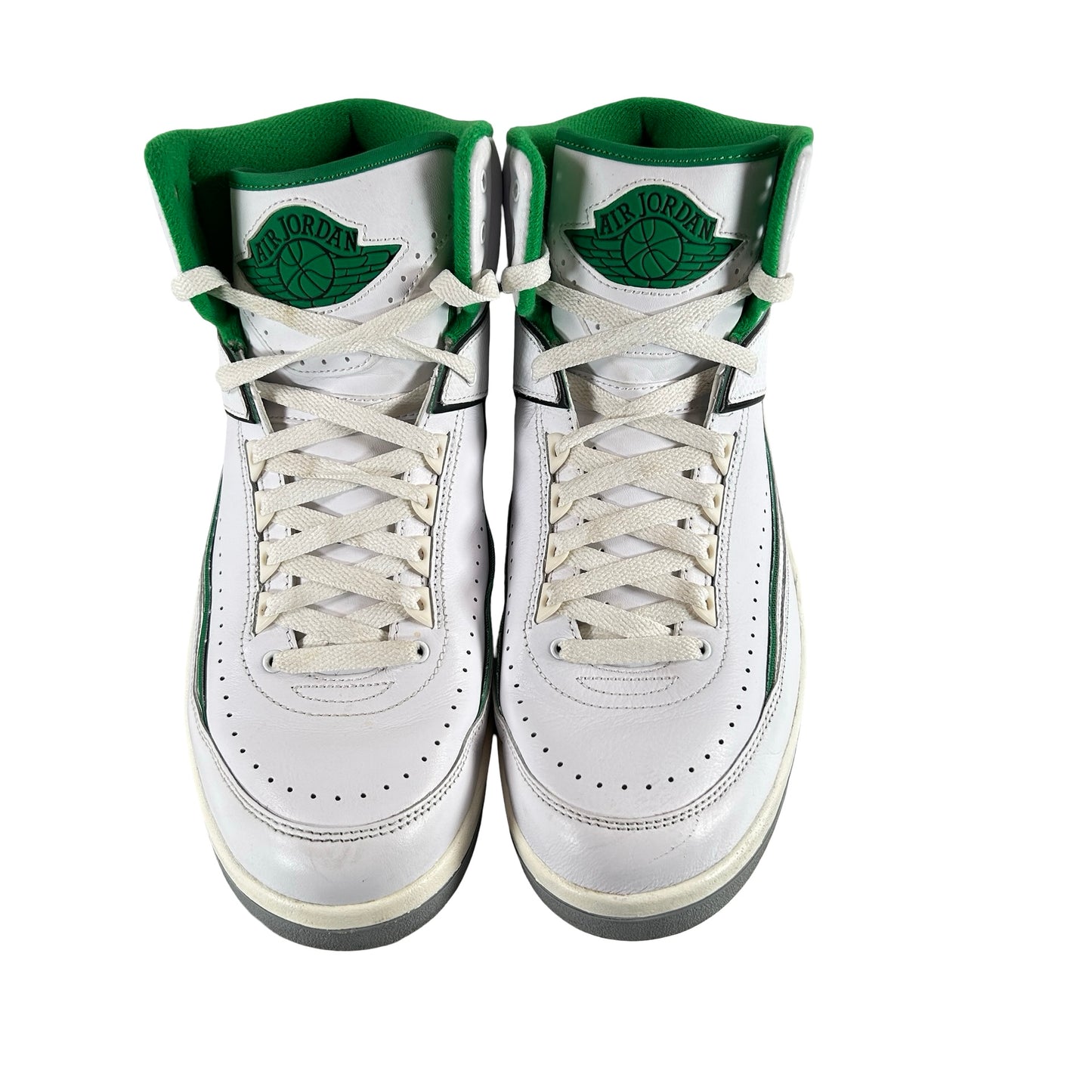 DR8884 103 Jordan 2 Retro Lucky Green - 11 M (Used3)