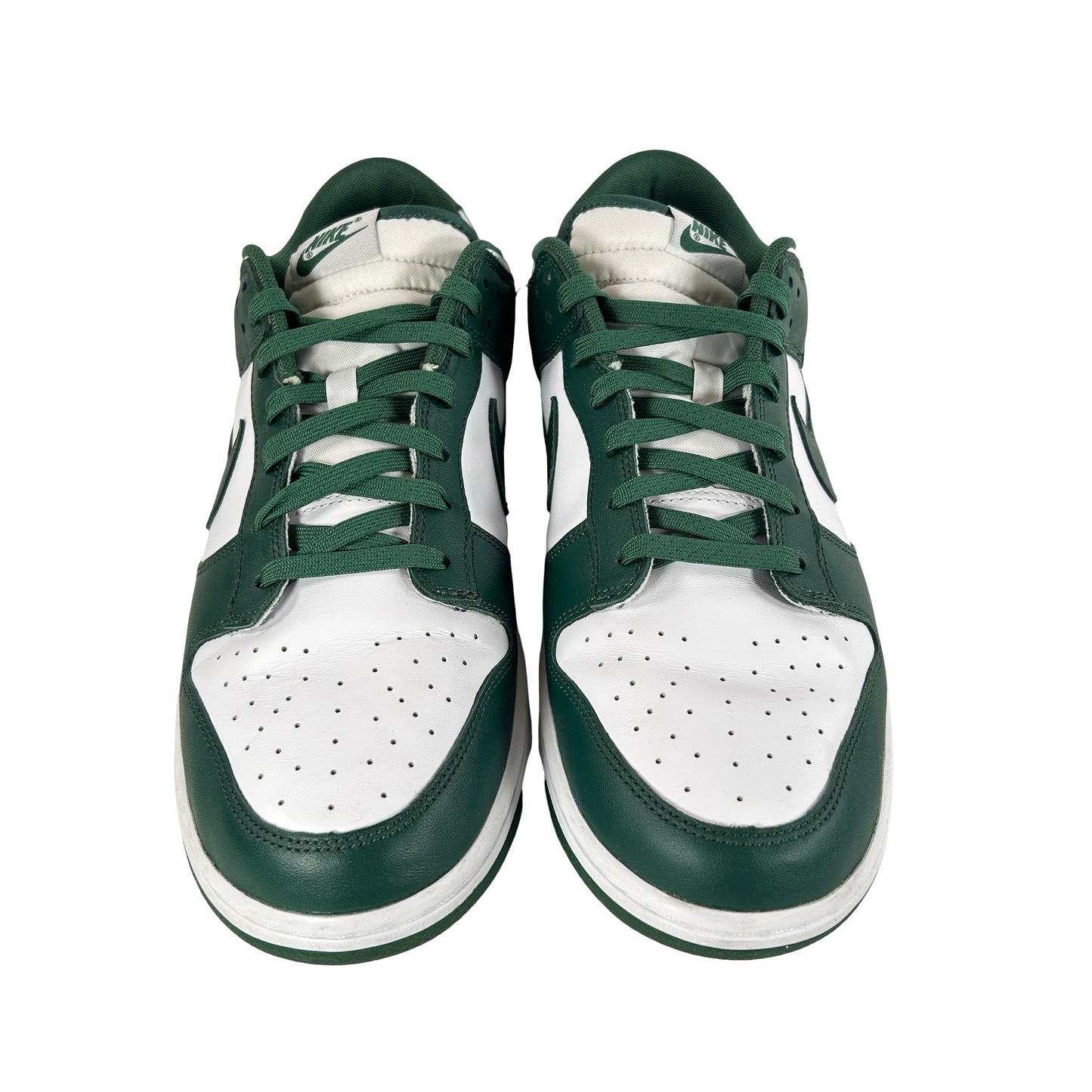 DD1391 101 Nike Dunk Low Michigan State [USED] - 13 M (Used2)