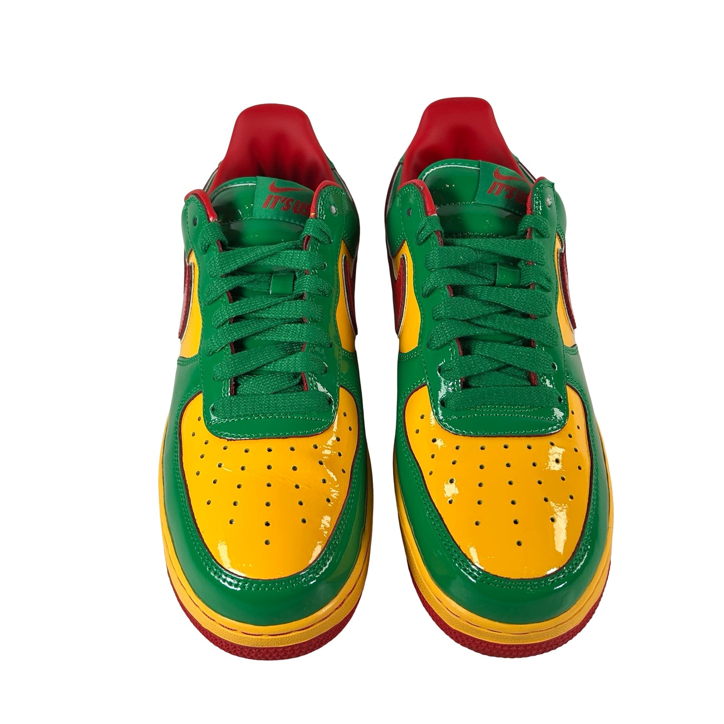 IH4383 300 Nike Air Force 1 Low Lil Yachty Concrete Boys Lucky Green [USED] - 9 M (Used)