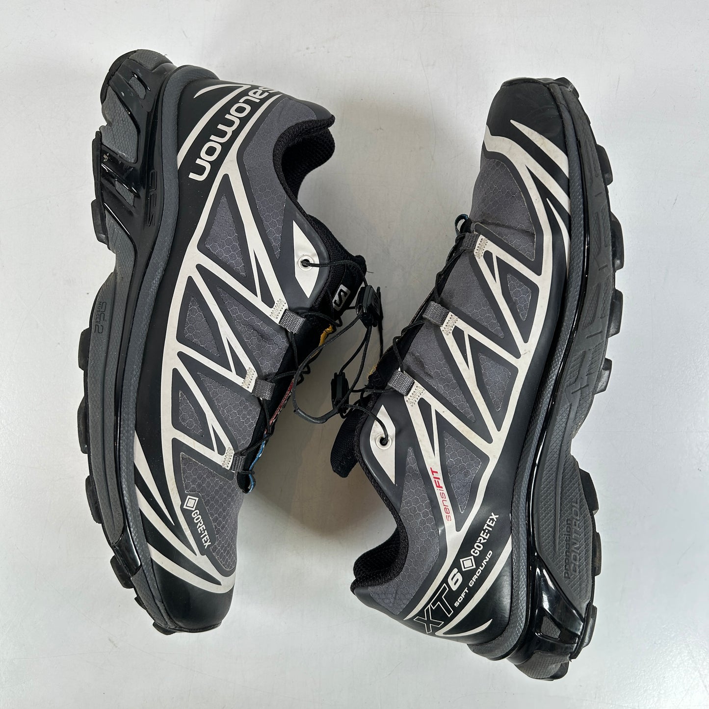 L41663500 Salomon XT-6 Gore-Tex Black Lunar Rock [USED] - 8.5 M (Used)