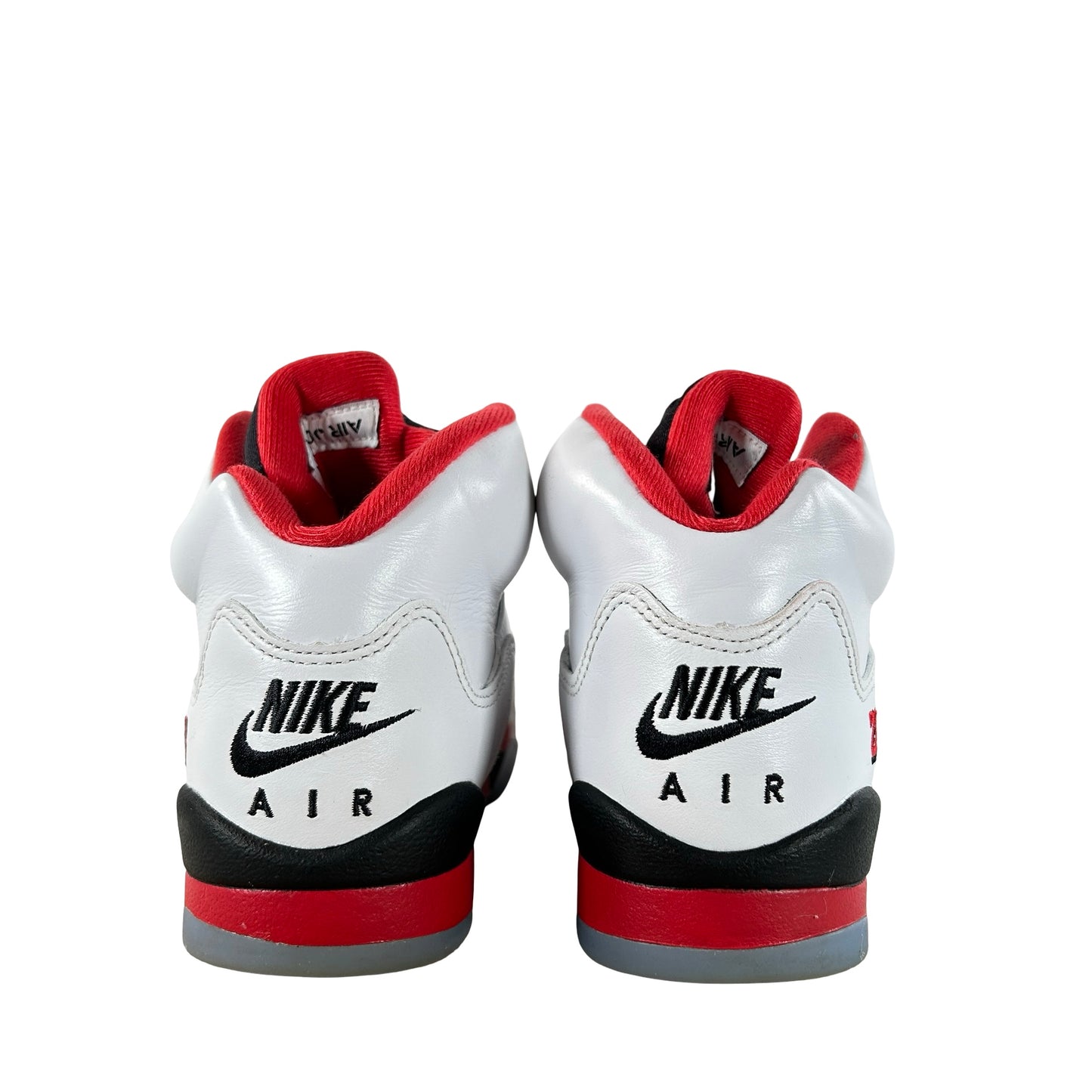 HQ7980 101 Jordan 5 Retro Fire Red Black Tongue (2025) (GS) [USED] - 6 Y (Used)