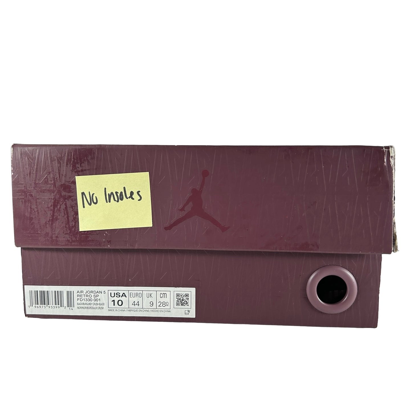 FD1330 001 Jordan 5 Retro A Ma Maniere Dusk [USED] - 10 M (Used) (No Insoles)