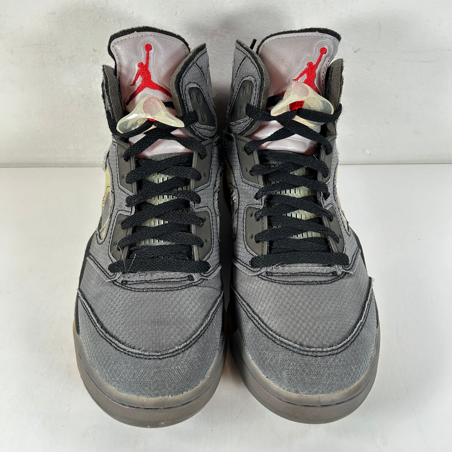 CT8480 001 Jordan 5 Off-White Black [USED] - 9.5 M (Used2)