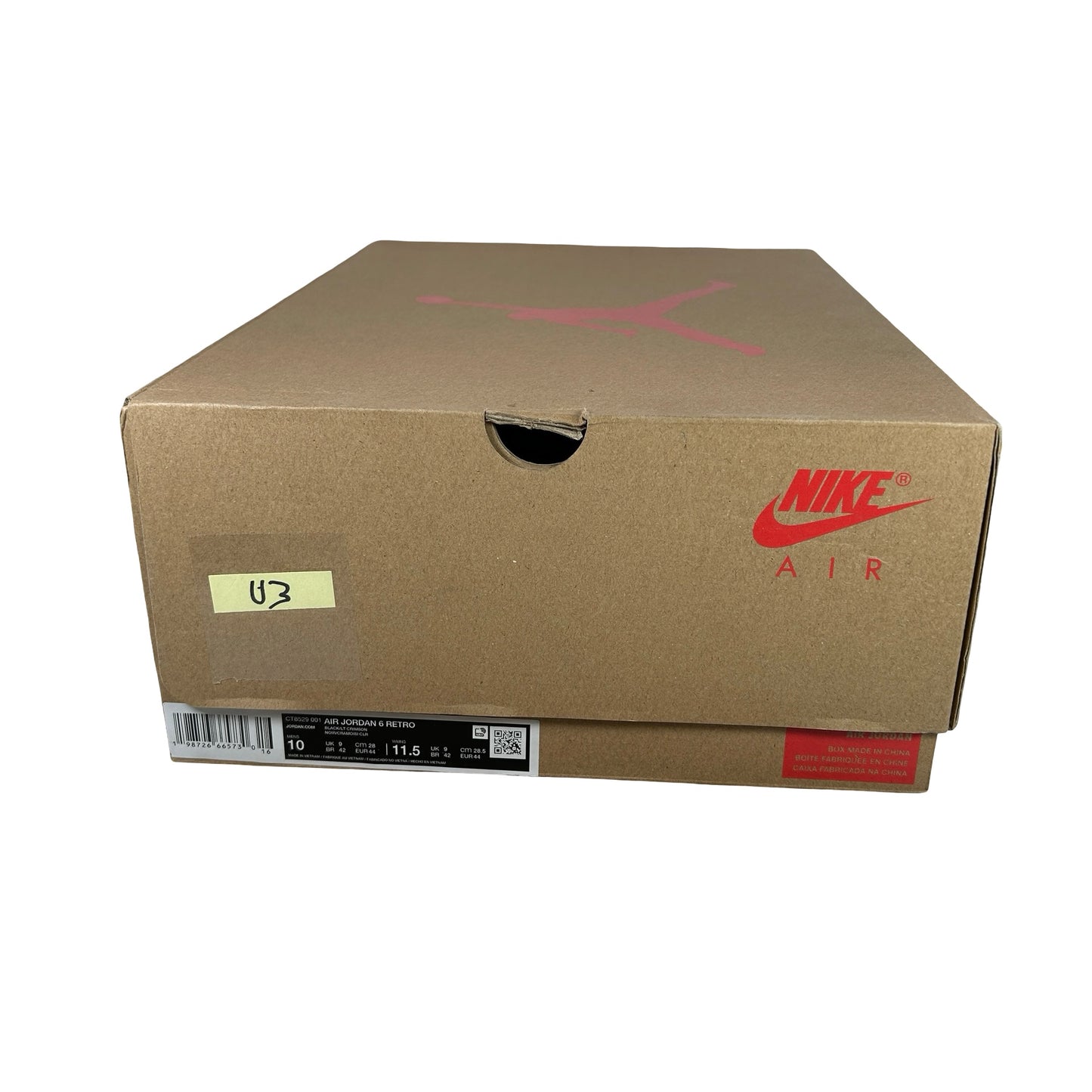 CT8529 001 Air Jordan 6 Retro Reverse Infrared Salesman (2026) [USED] - 10 M (Used3)