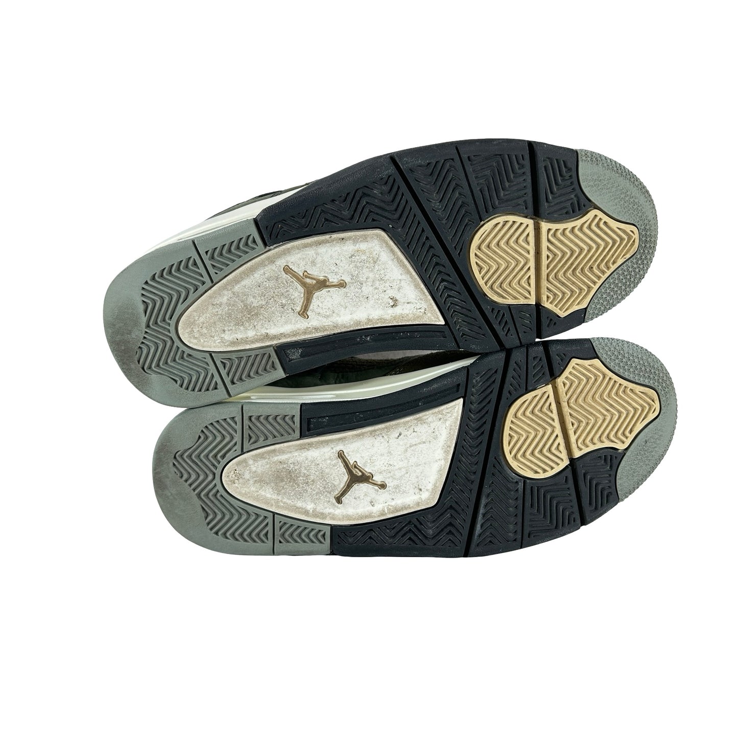 FB9928 200 Jordan 4 Retro SE Craft Medium Olive (GS) [USED] - 7 Y (Used) (No Box)