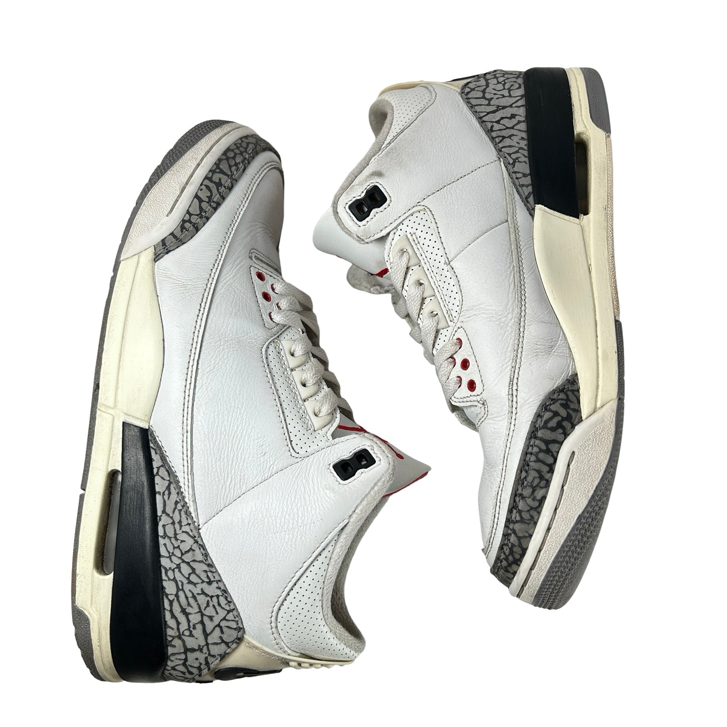 DN3707 100 Jordan 3 Retro White Cement Reimagined [USED] - 10 M (Used) (No Box)