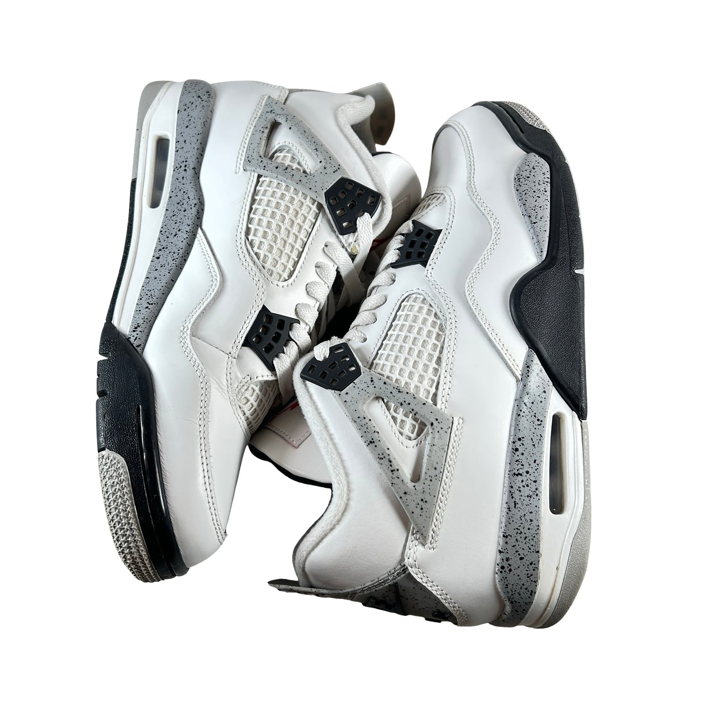 FV5029 100 Jordan 4 Retro White Cement (2025) [USED] - 9 M (Used16)