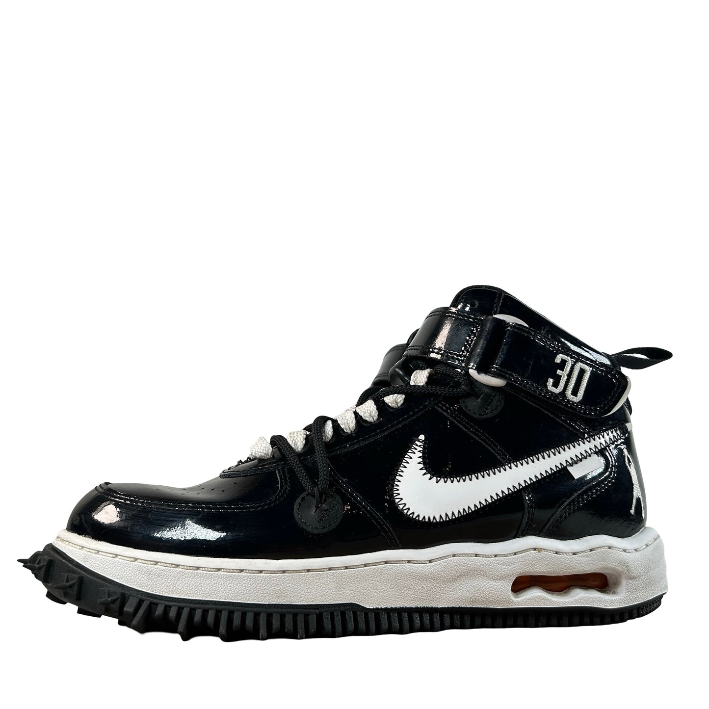 DR0500 001 Nike Air Force 1 Mid SP Off-White Sheed [USED] - 8.5 M (Used)
