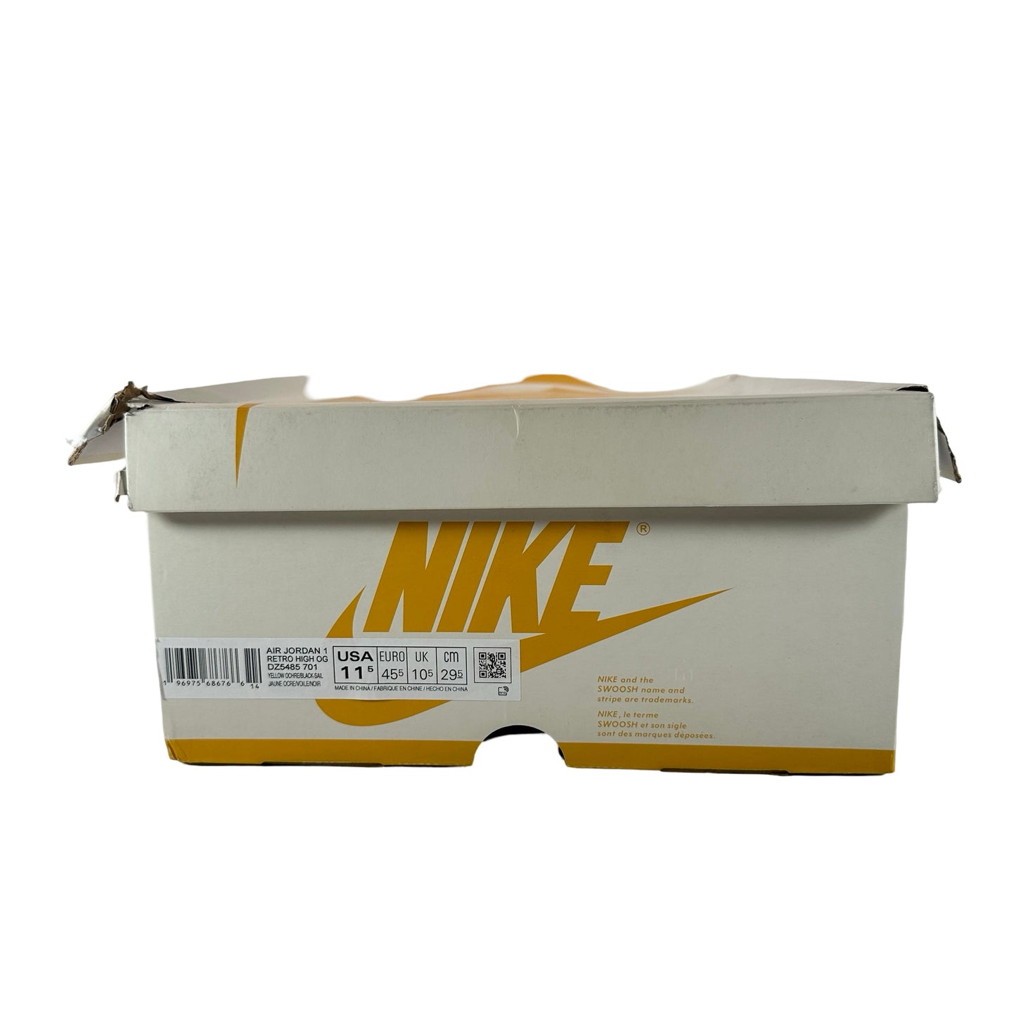 DZ5485 701 Jordan 1 Retro High OG Yellow Ochre [USED] - 11.5 M (Used)