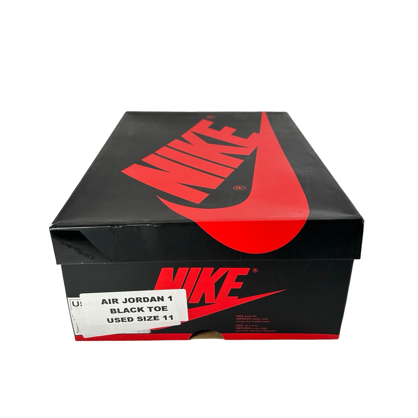 555088 125 Jordan 1 Retro Black Toe (2016) [USED] - 11 M (Used) (Replace Box)