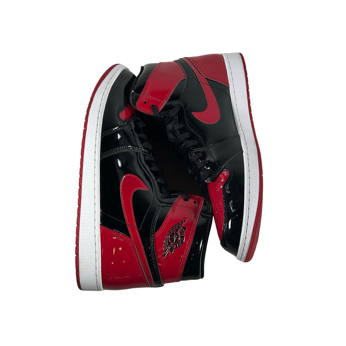 555088 063 Jordan 1 Retro High OG Patent Bred [USED] - 13 M (Used2) (No Box2)