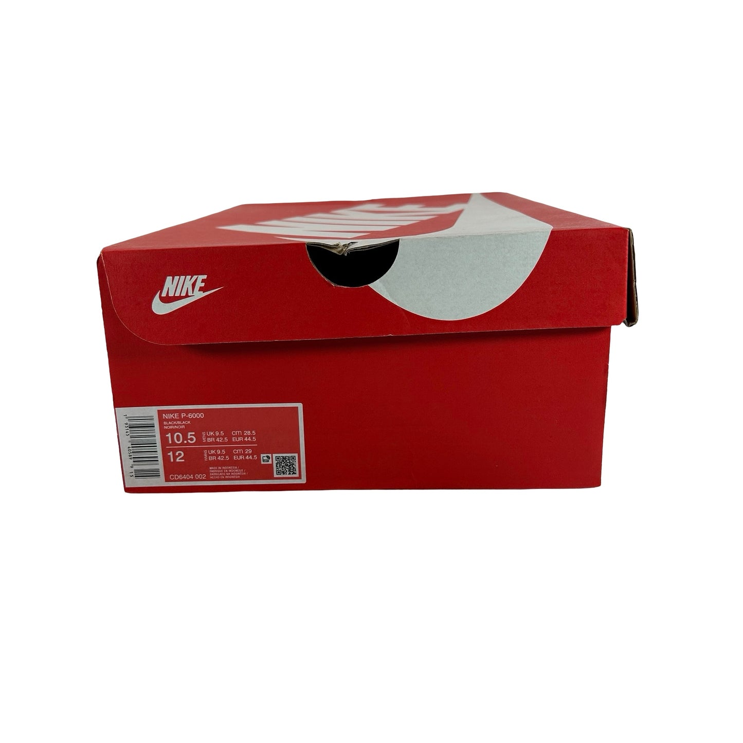 CD6404 002 Nike P-6000 Black [USED] - 10.5 M (Used)