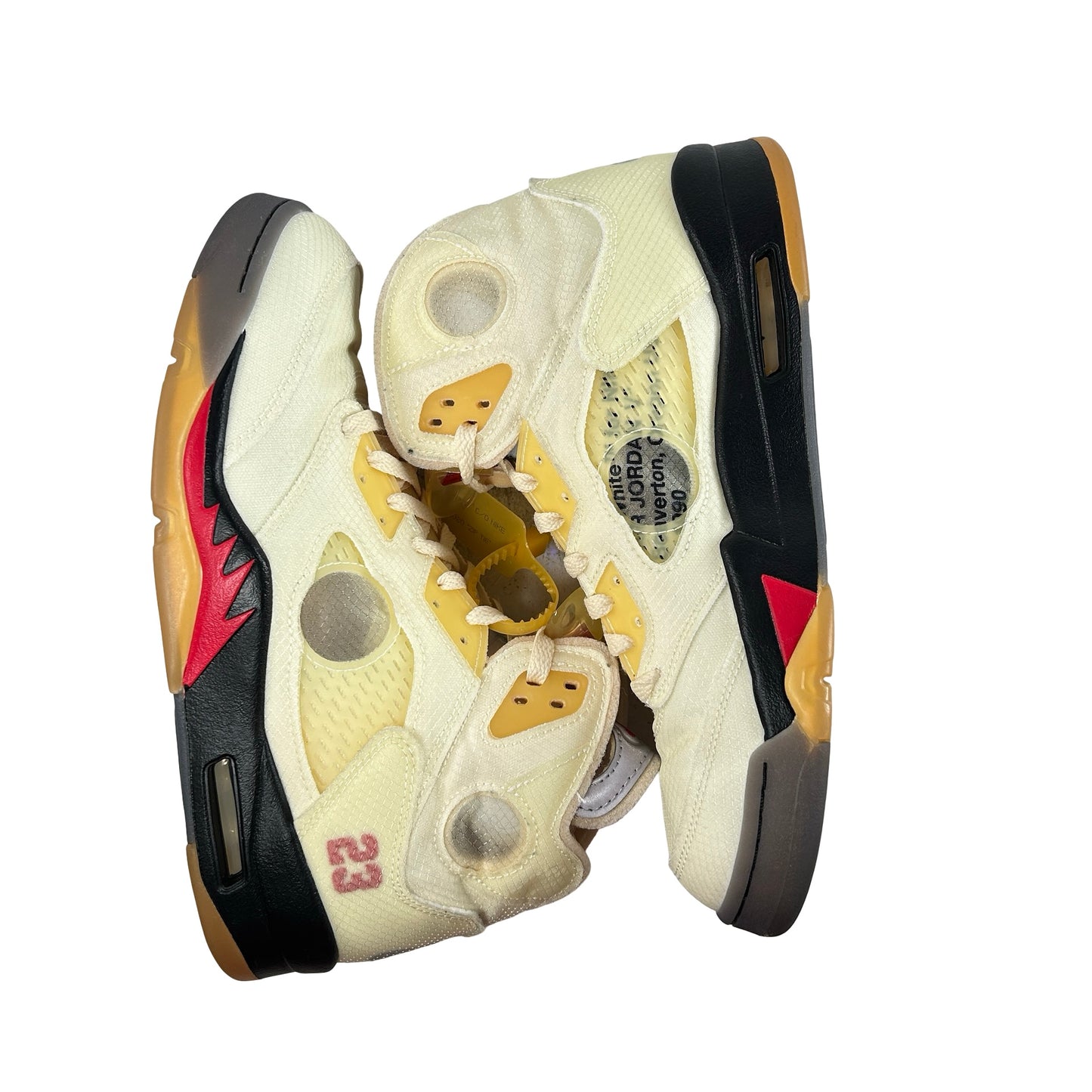 DH8565 100 Jordan 5 Off-White Sail [USED] - 10 M (Used3)