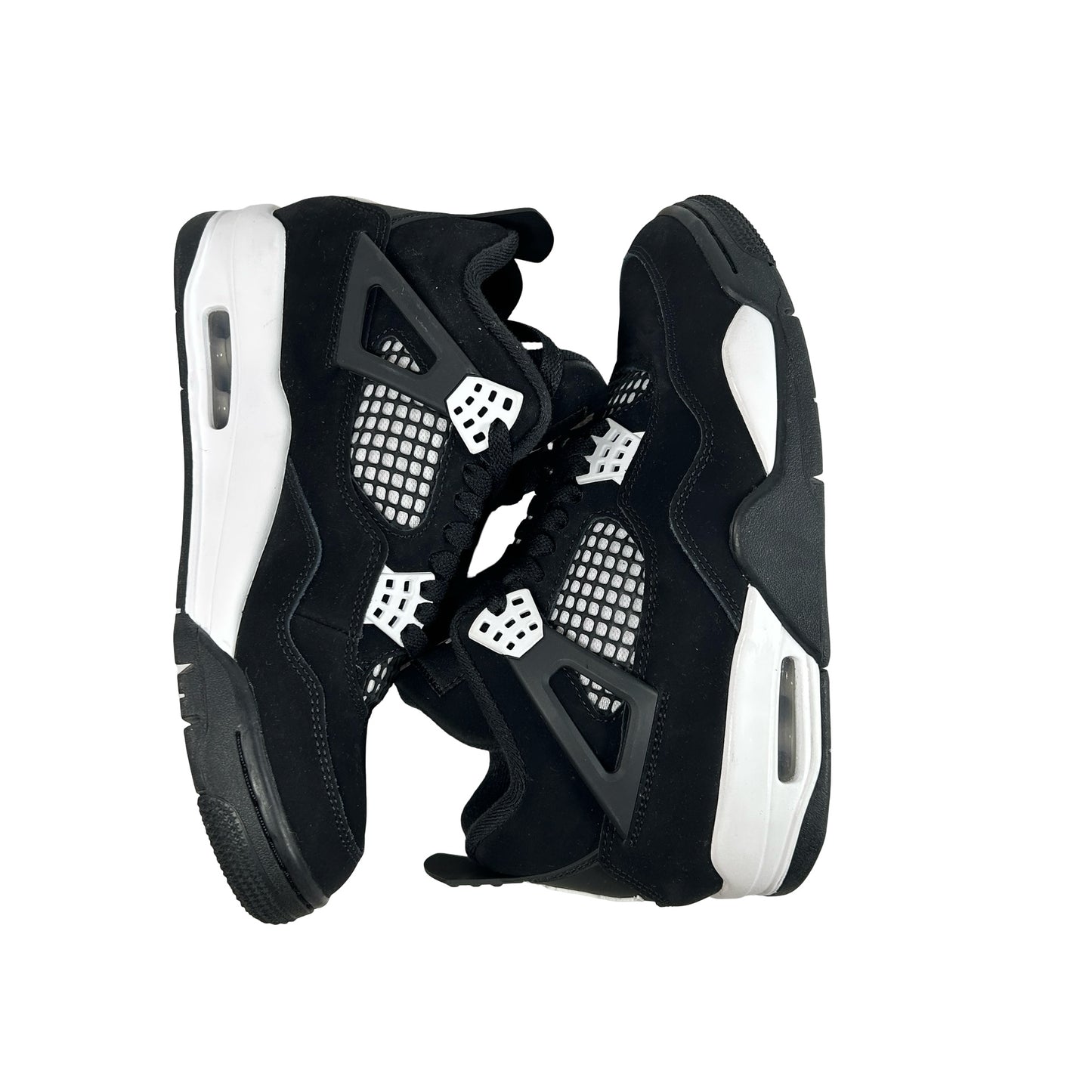 FQ8138 001 Jordan 4 Retro White Thunder [USED] - 5.5 M (Used)