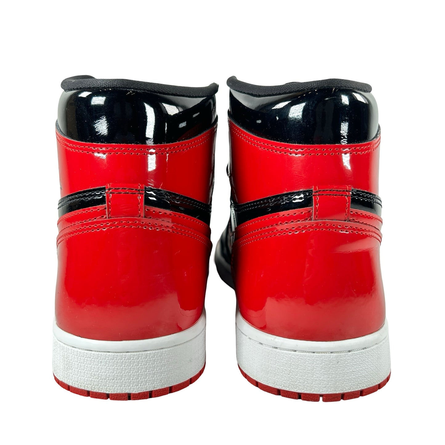 555088 063 Jordan 1 Retro High OG Patent Bred [USED] - 13 M (Used4)
