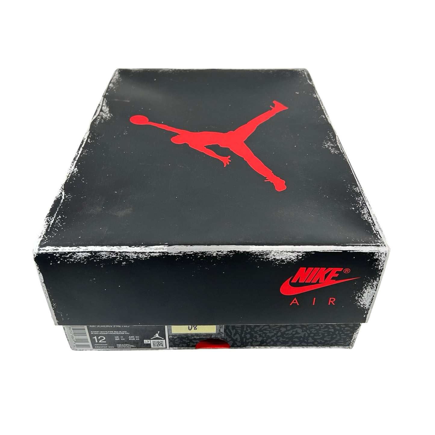 DN3707 100 Jordan 3 Retro White Cement Reimagined [USED] - 12 M (Used8)