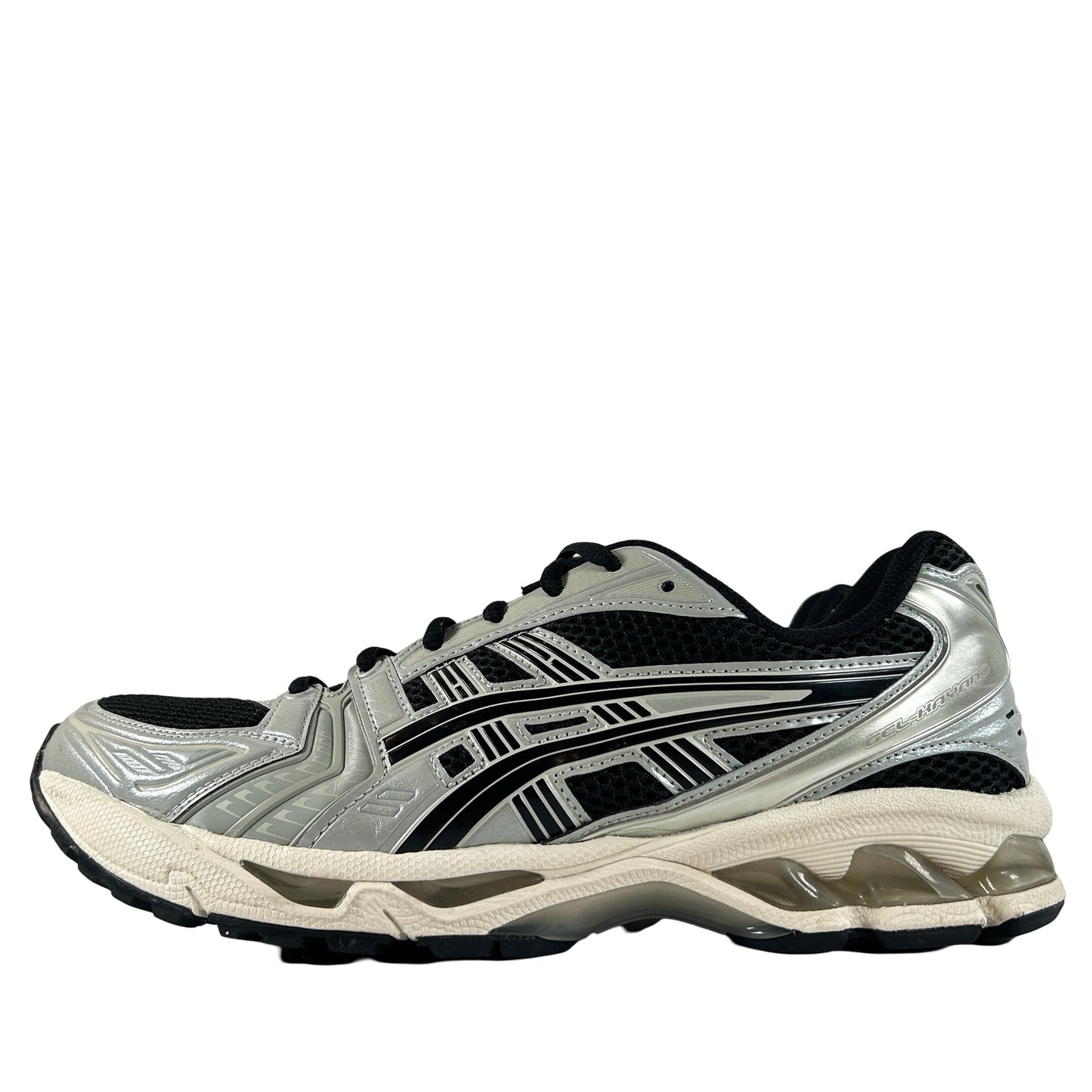 1201A019 005 ASICS Gel-Kayano 14 Black Seal Grey [USED] - 10 M (Used) (No Box)