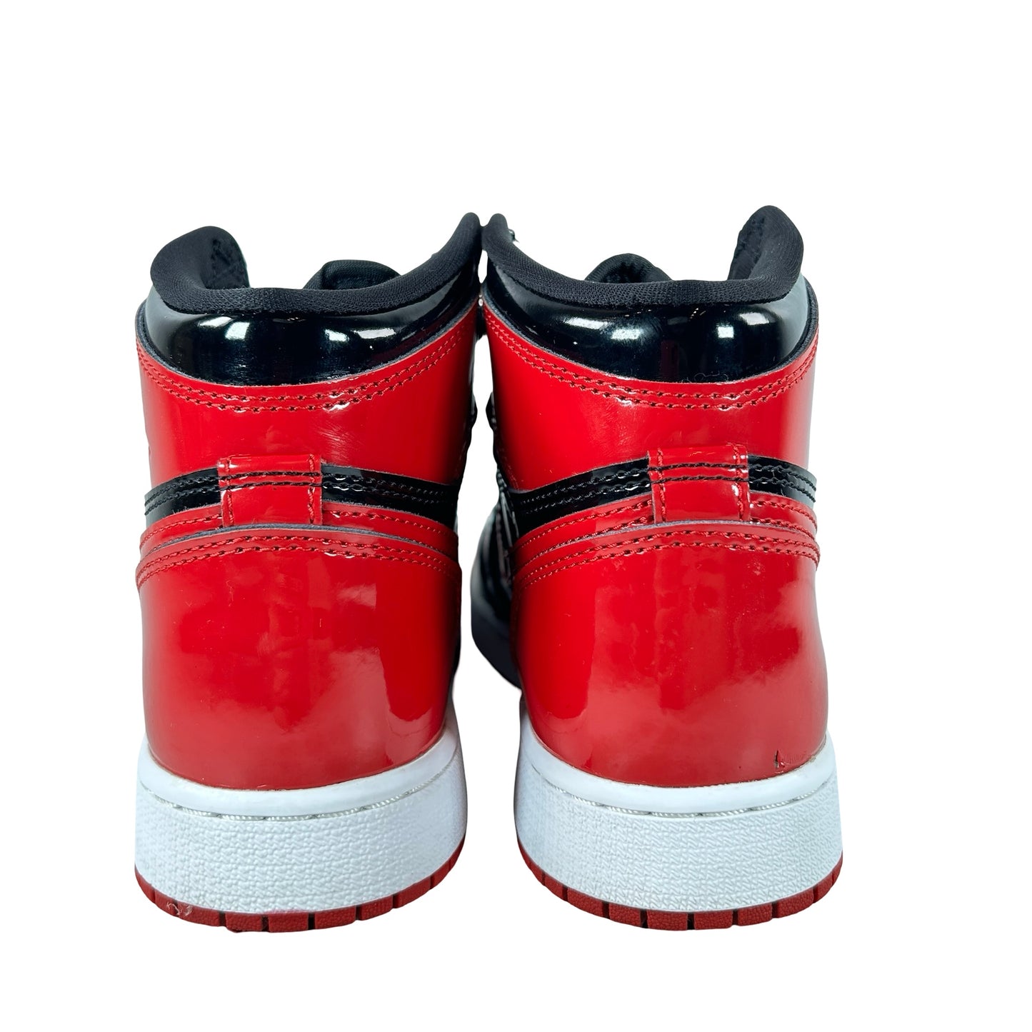 575441 063 Jordan 1 Retro High OG Patent Bred (GS) [USED] - 4.5 Y (Used) (No Box)