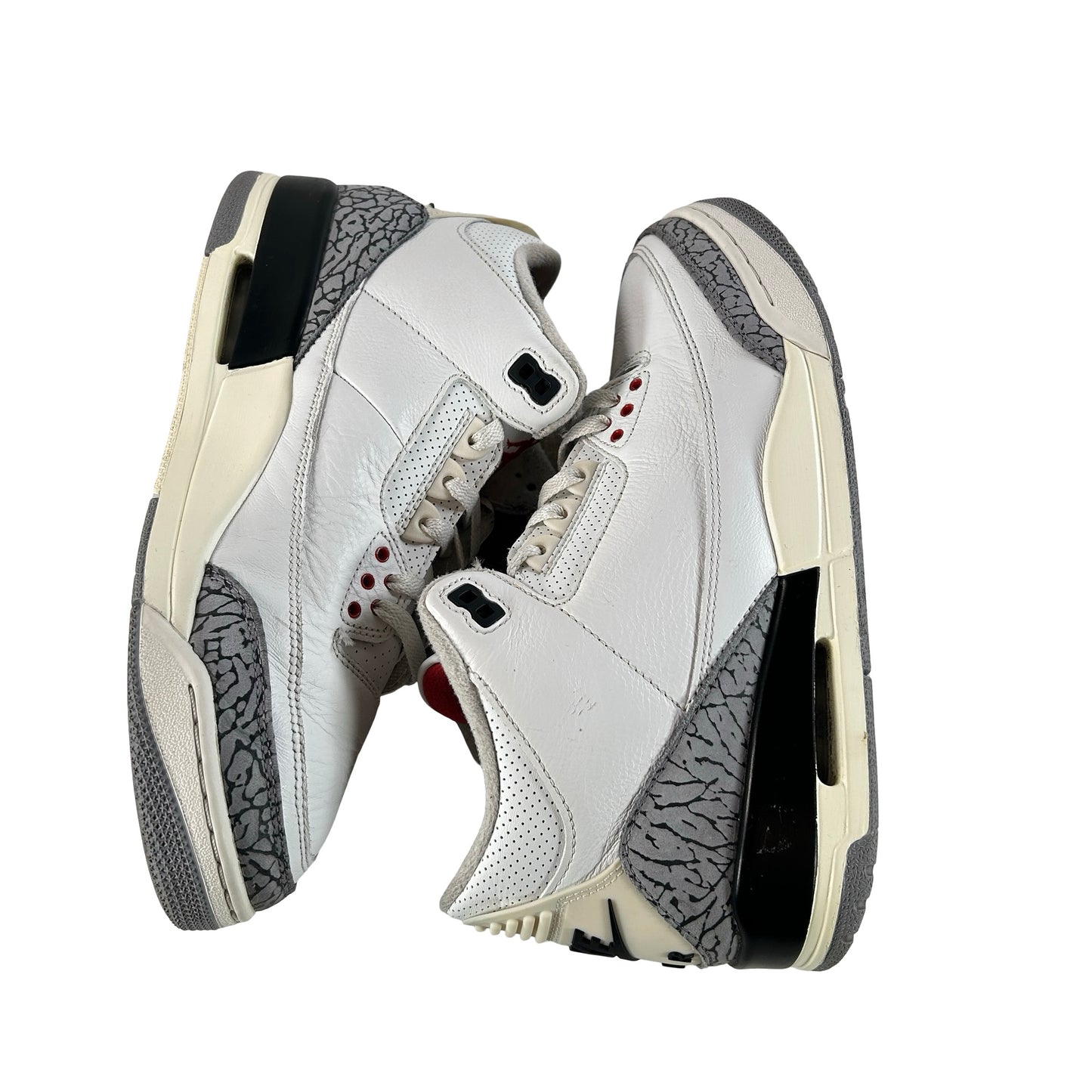 DN3707 100 Jordan 3 Retro White Cement Reimagined [USED] - 10 M (Used21)