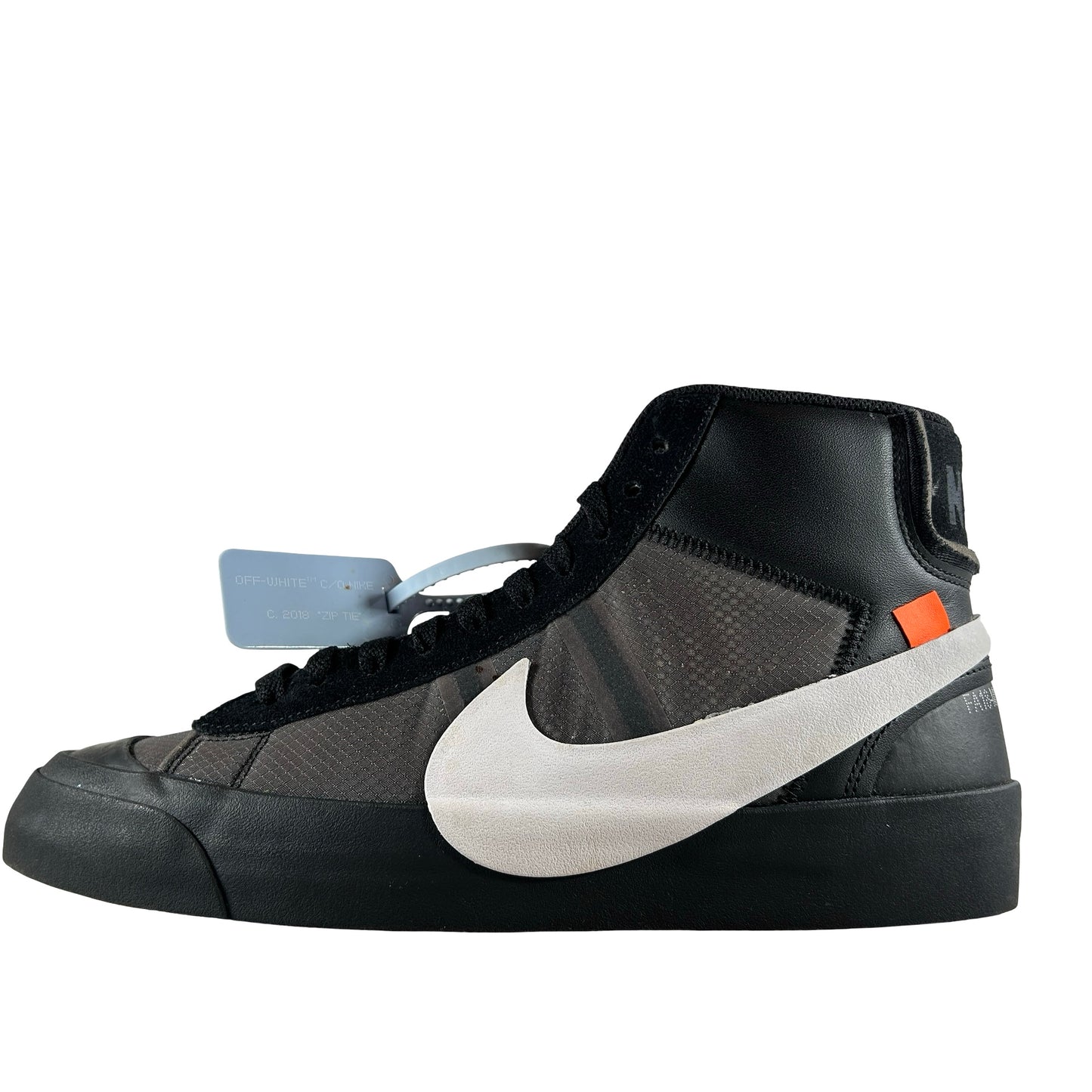 AA3832 001 Nike Blazer Off-White Black [USED] - 9 M (Used2)