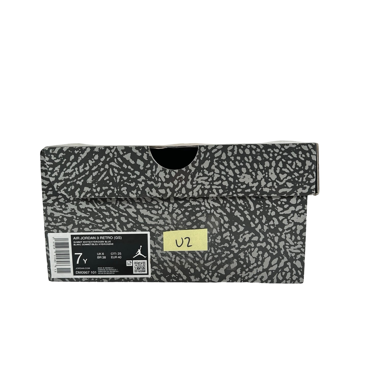 DM0967 101 Jordan 3 Retro Lucky Shorts (GS) [USED] - 7 Y (Used2)