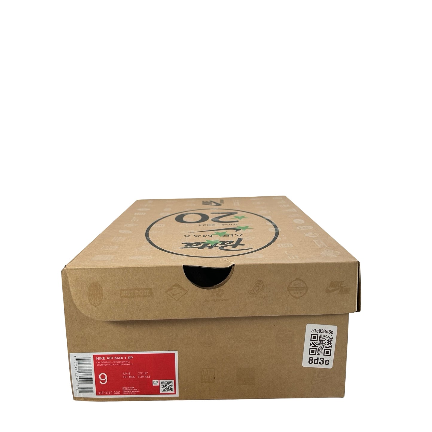 HF1012 300 Nike Air Max 1 Patta 20th Anniversary Chlorophyll [USED] - 9 M (Used)