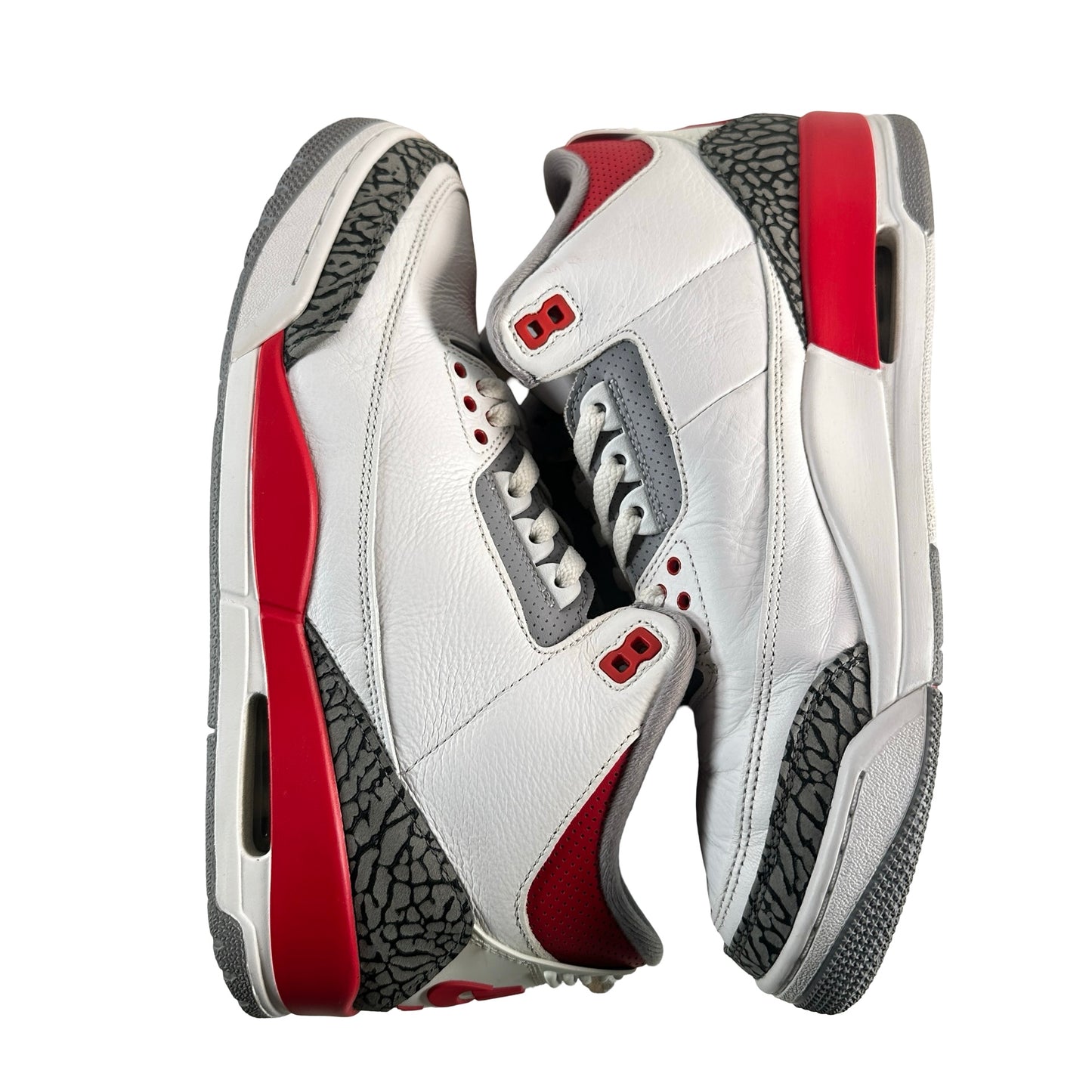DN3707 160 Jordan 3 Retro Fire Red (2022) [USED] - 10.5 M (Used9)