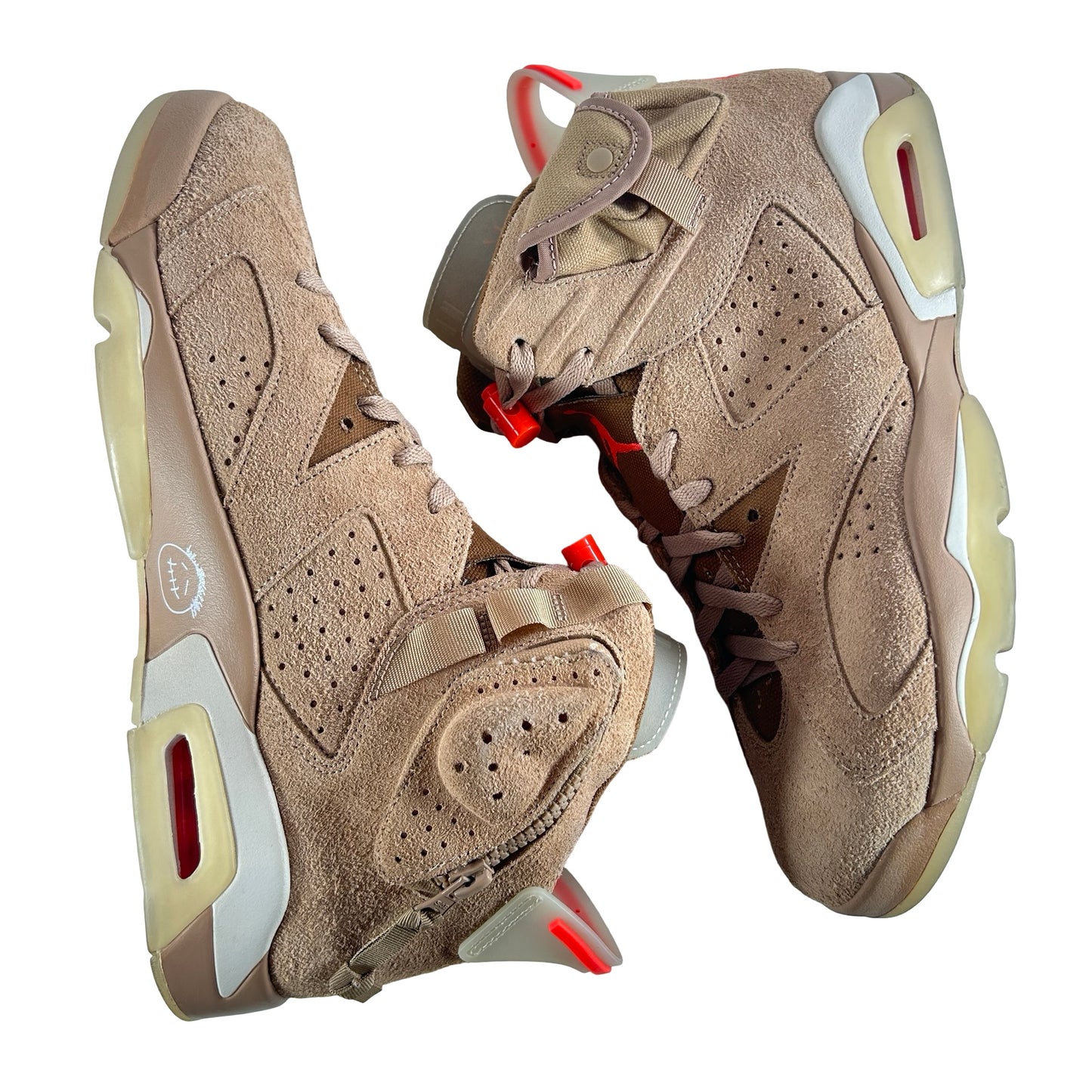 DH0690 200 Jordan 6 Retro Travis Scott British Khaki [USED] - 11 M (Used7)