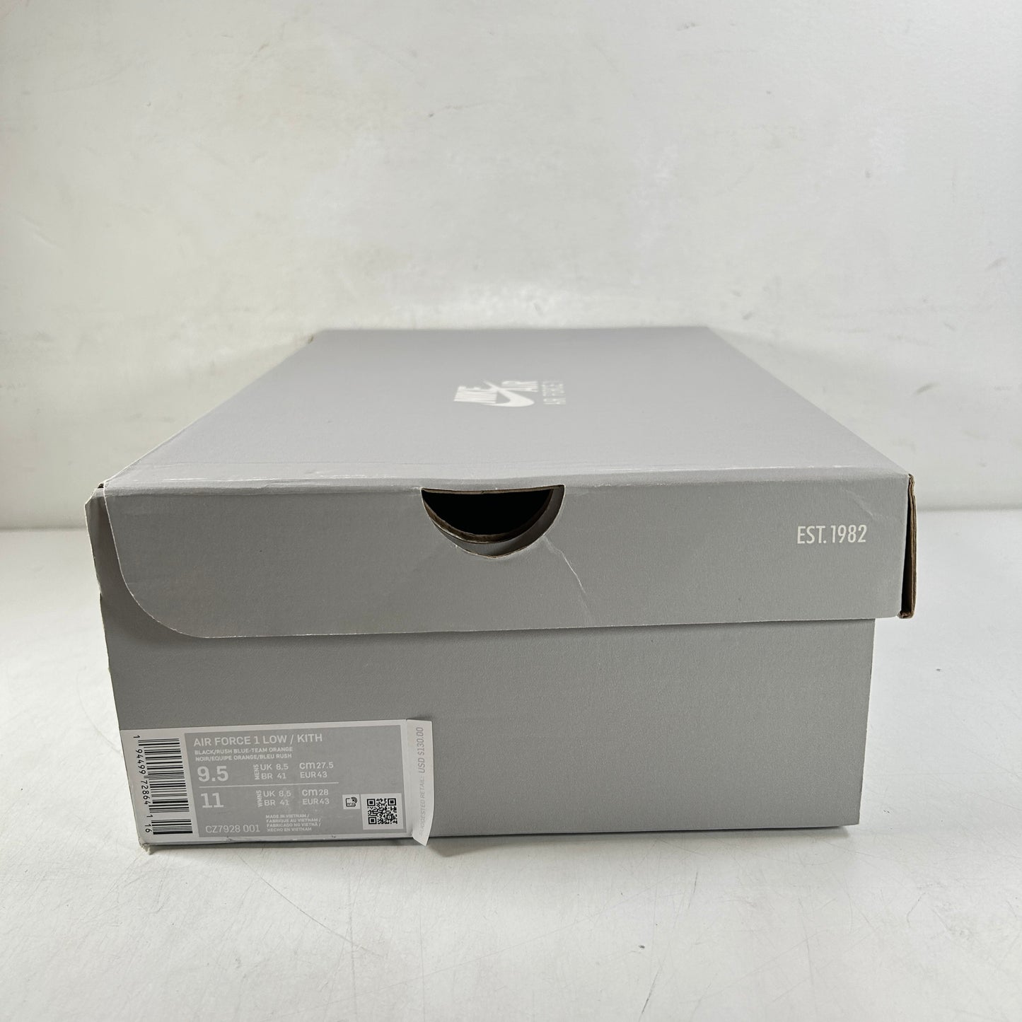 CZ7928 001 Nike Air Force 1 Low Kith Knicks Away [CONDITIONAL] - 9.5 M (Yellowing Sole)