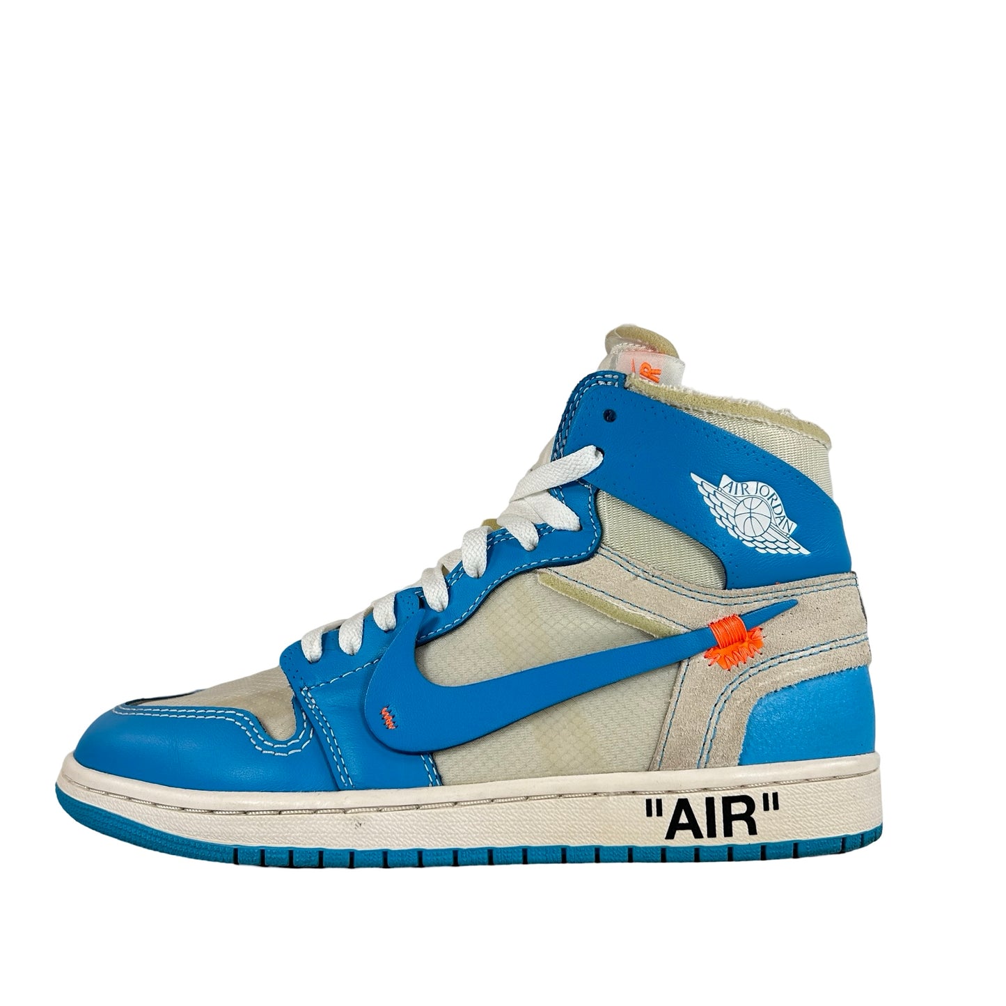 AQ0818 148 Jordan 1 Retro High Off-White UNC [USED] - 8 M (Used)