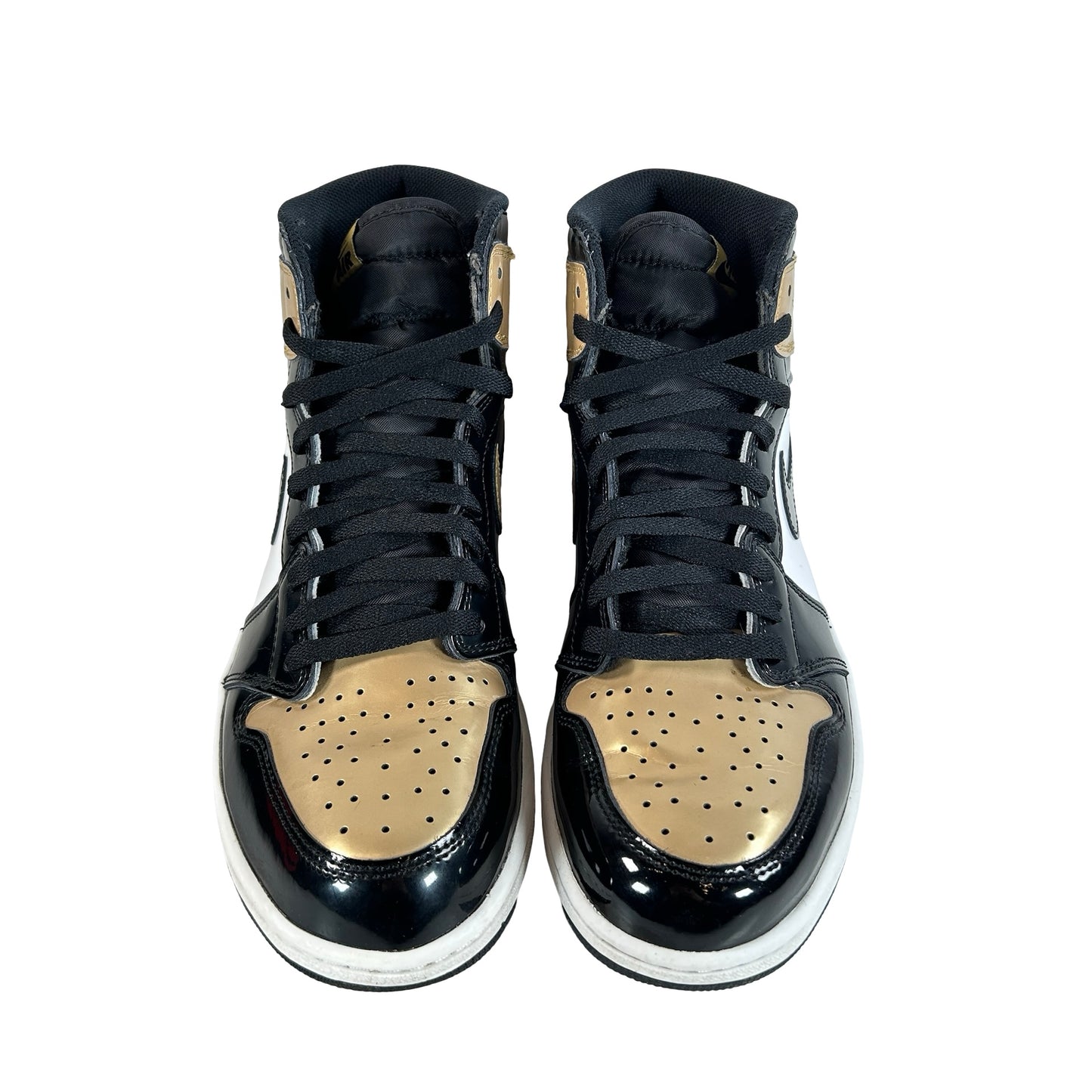 861428 007 Jordan 1 Retro High NRG Patent Gold Toe [USED] - 11 M (Used5)