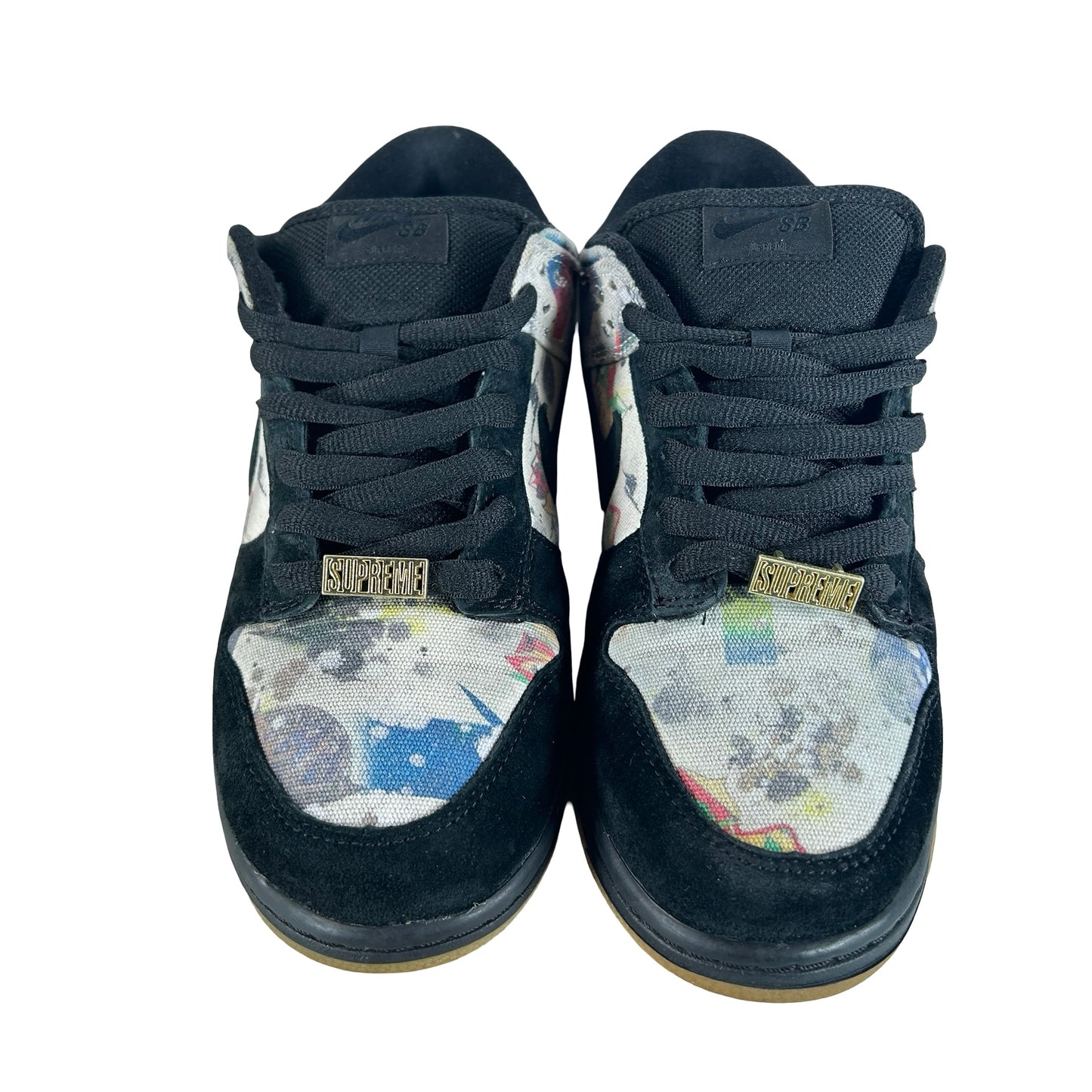 FD8778 001 Nike SB Dunk Low Supreme Rammellzee [USED] - 9 M (Used4)