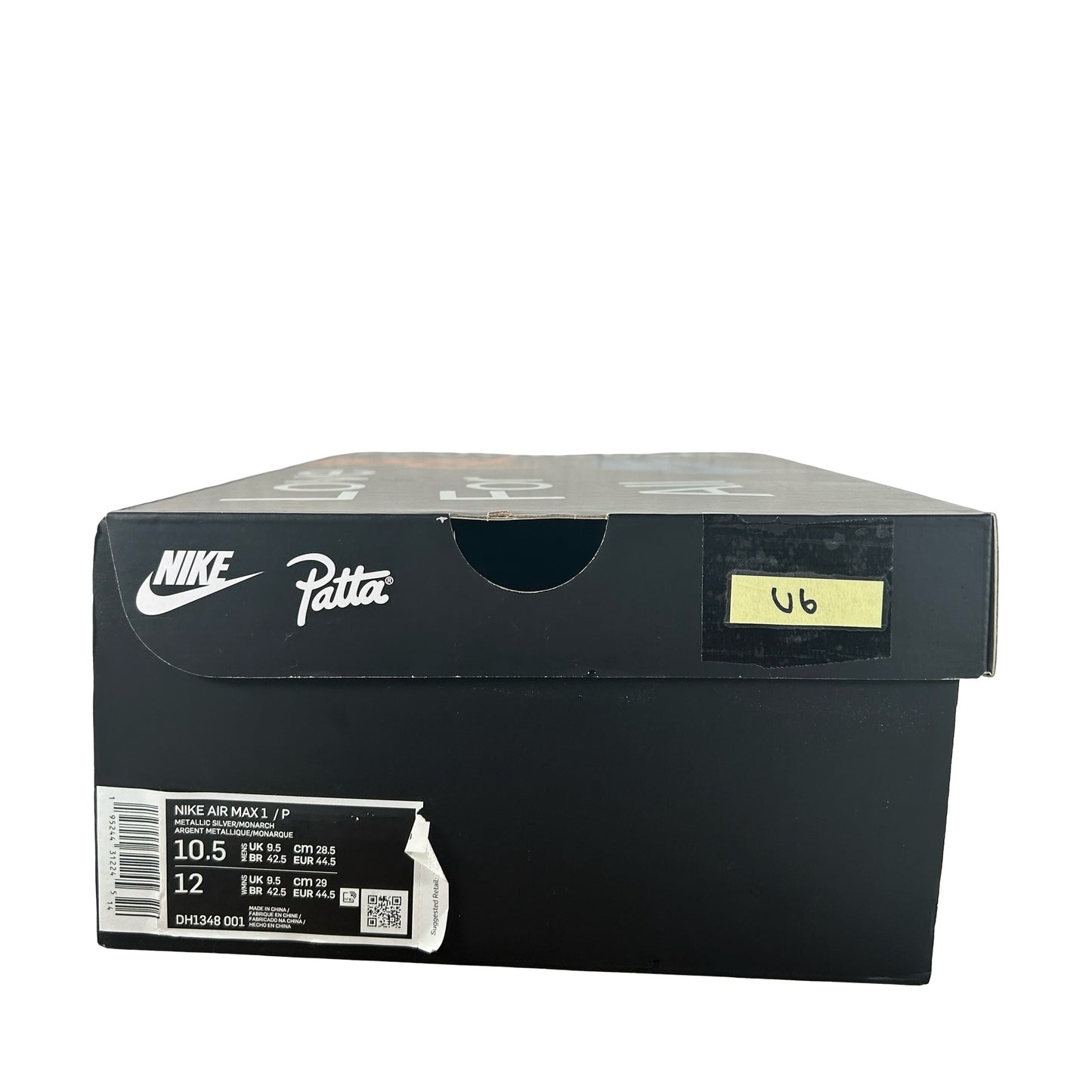 DH1348 001 Nike Air Max 1 Patta Waves Monarch [USED] - 10.5 M (Used6)