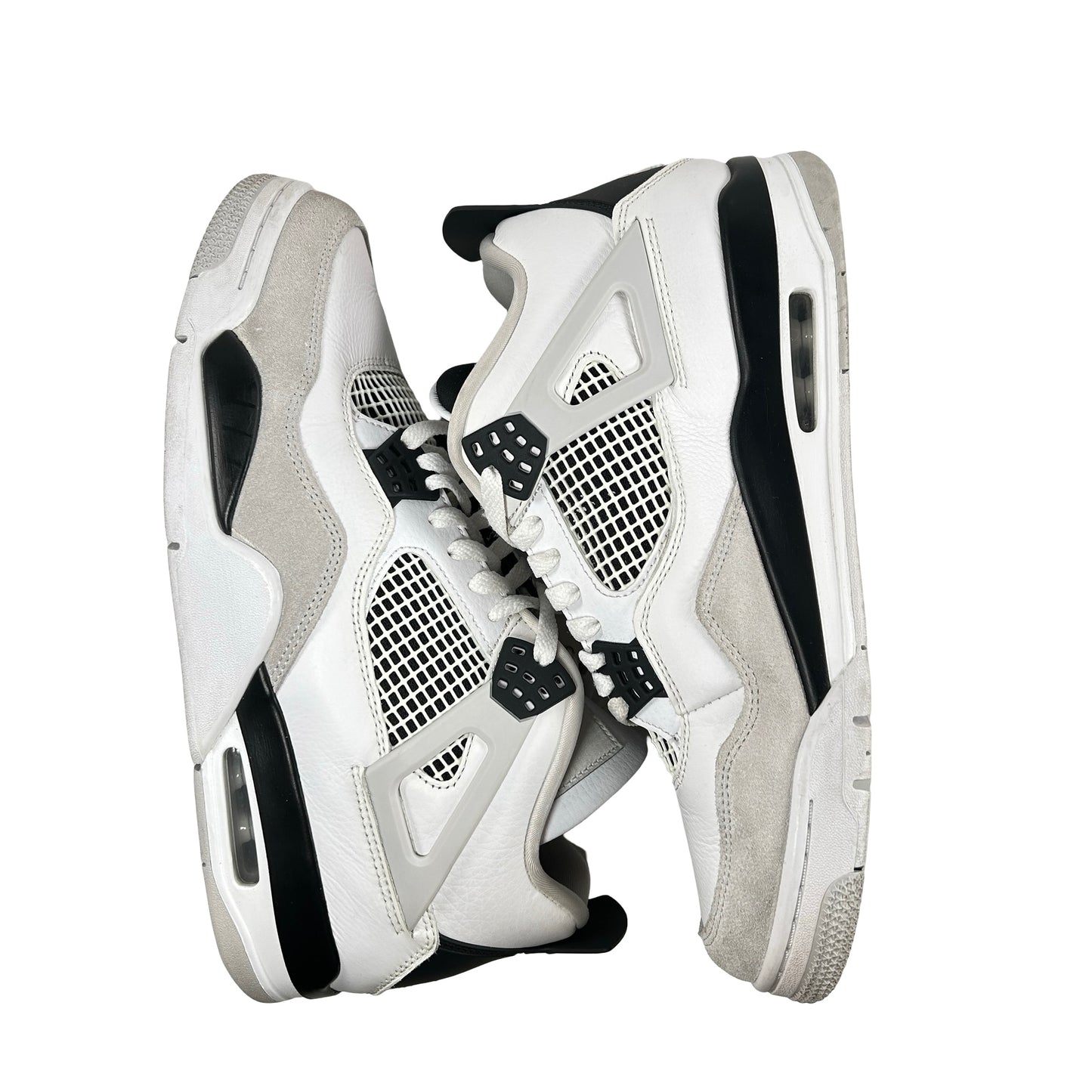 DH6927 111 Jordan 4 Retro Military Black [USED] - 11 M (Used) (No Box2)