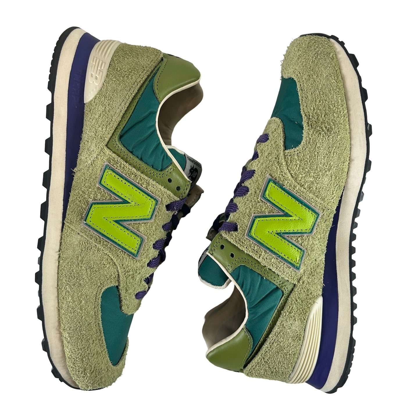 ML574RAU New Balance 574 Stray Rats Green [USED] - 11 M (Used)