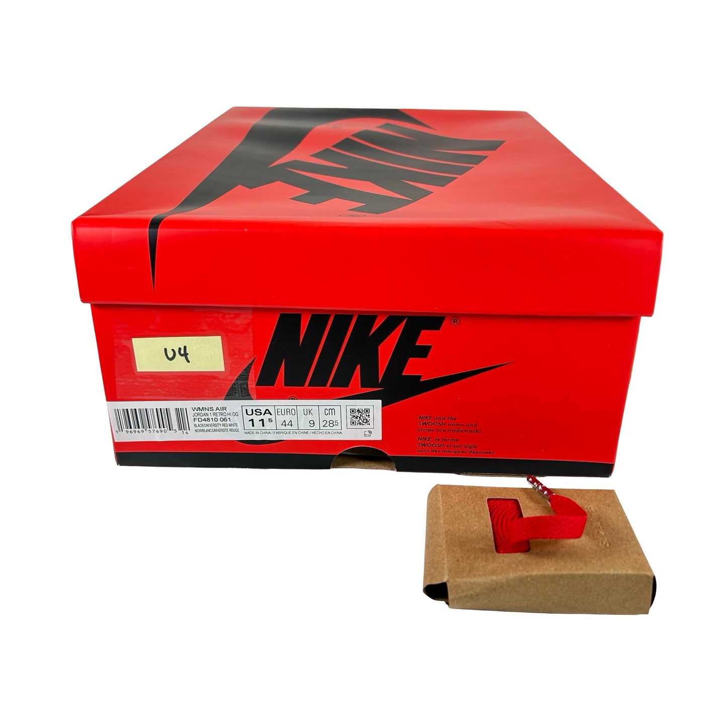 FD4810 061 Jordan 1 Retro High OG Satin Bred [USED] - 11.5 W (Used4)