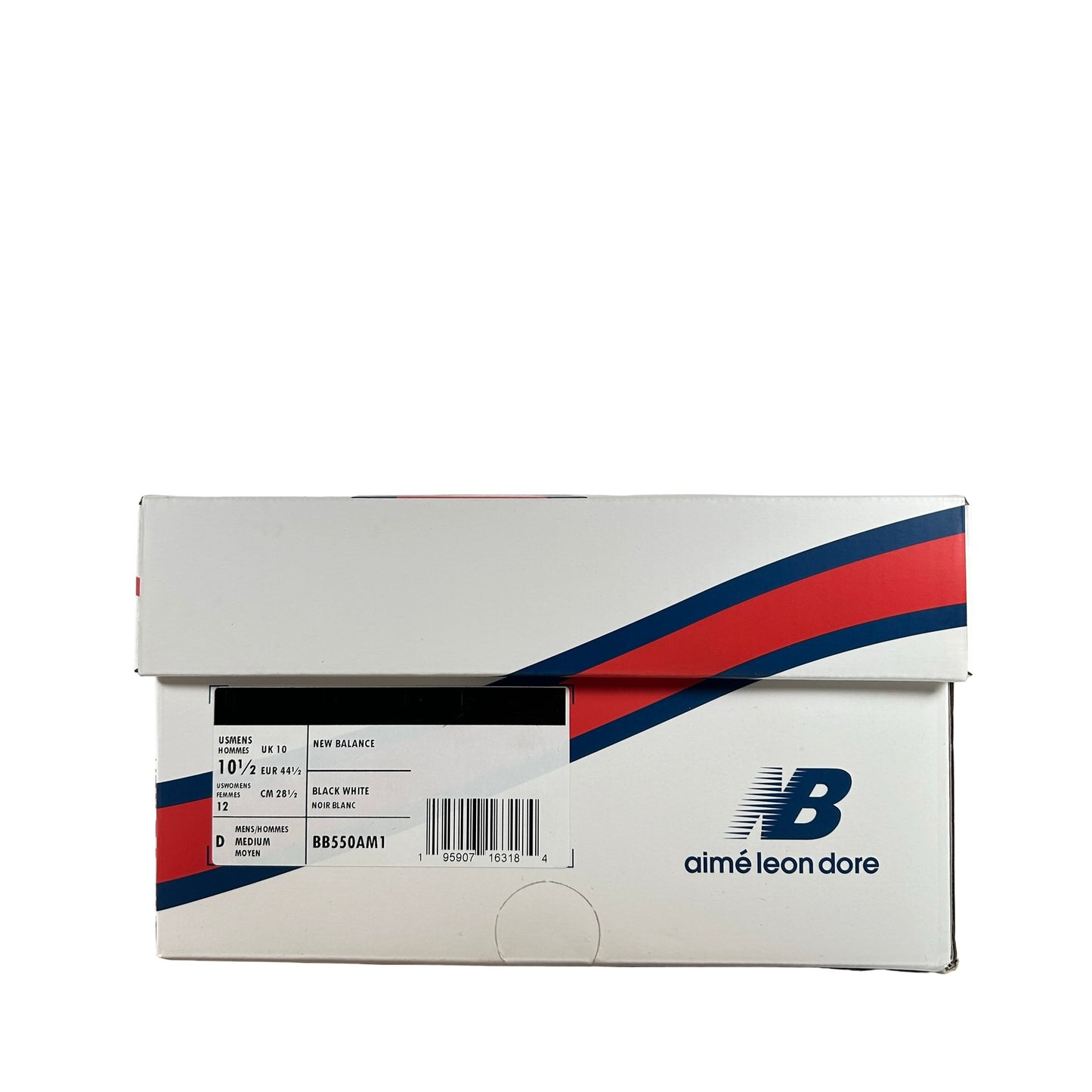 BB550AM1 New Balance 550 Aime Leon Dore White Leather [USED] - 10.5 M (Used)