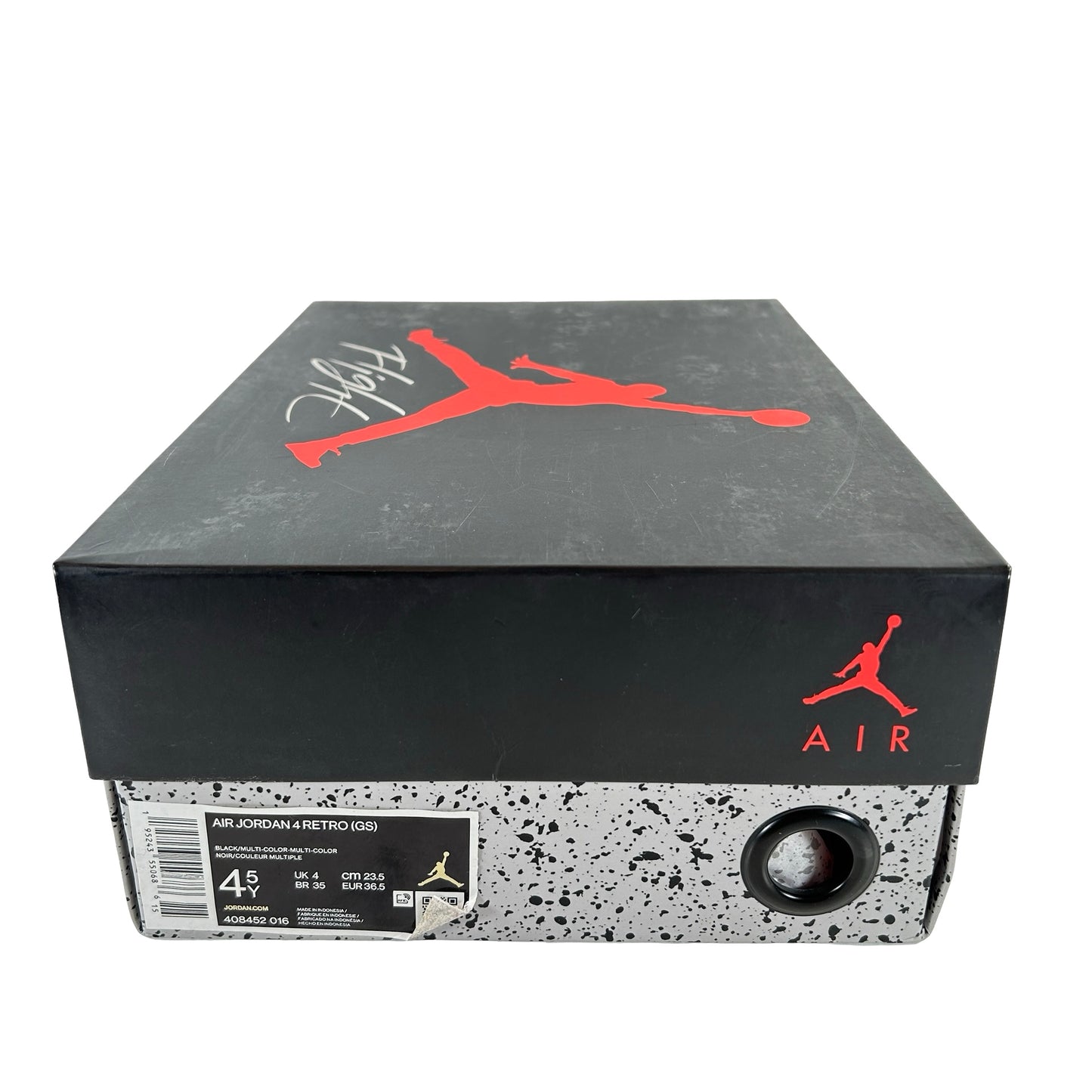 408452 016 Jordan 4 Retro Red Thunder (GS) [USED] - 4.5 Y (Used)