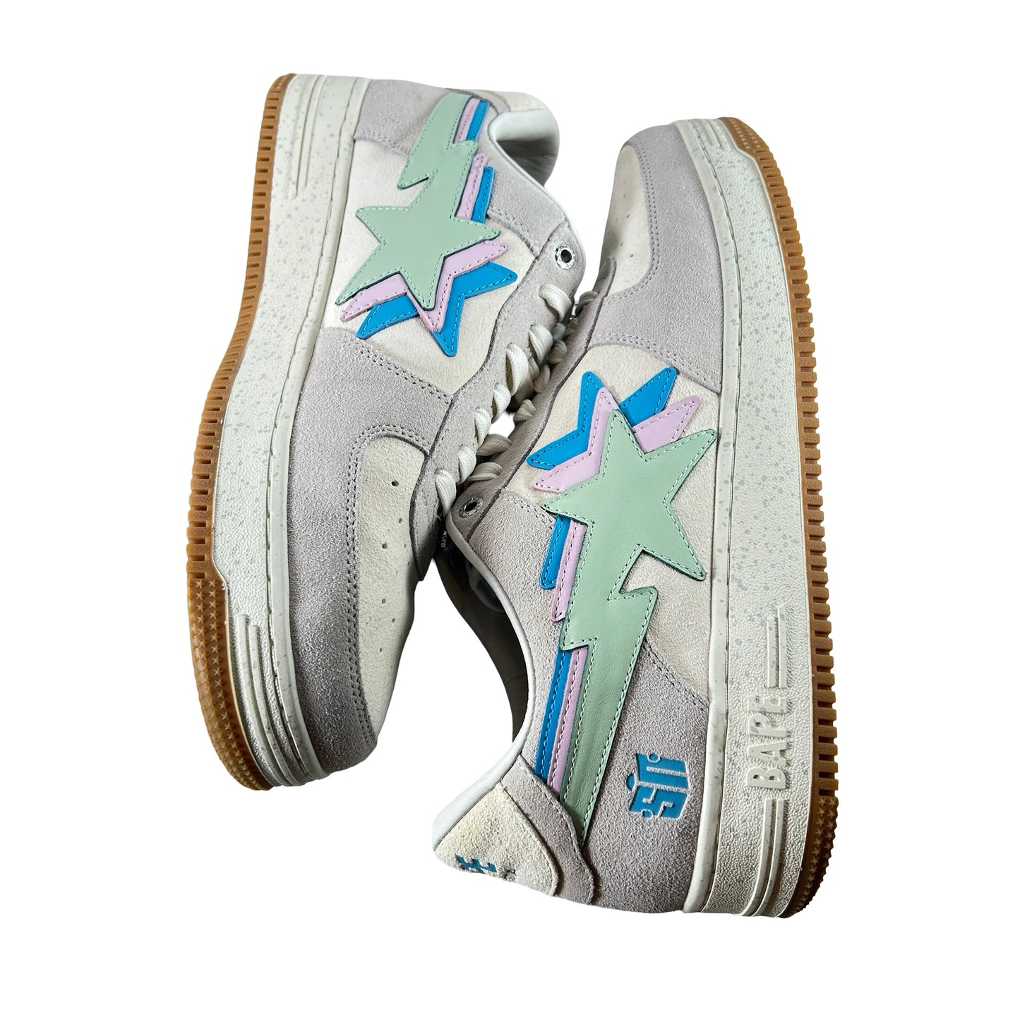 1J23191906CWHT Bathing Ape Bape Sta Sneaker News Day [USED] - 12 M (Used)