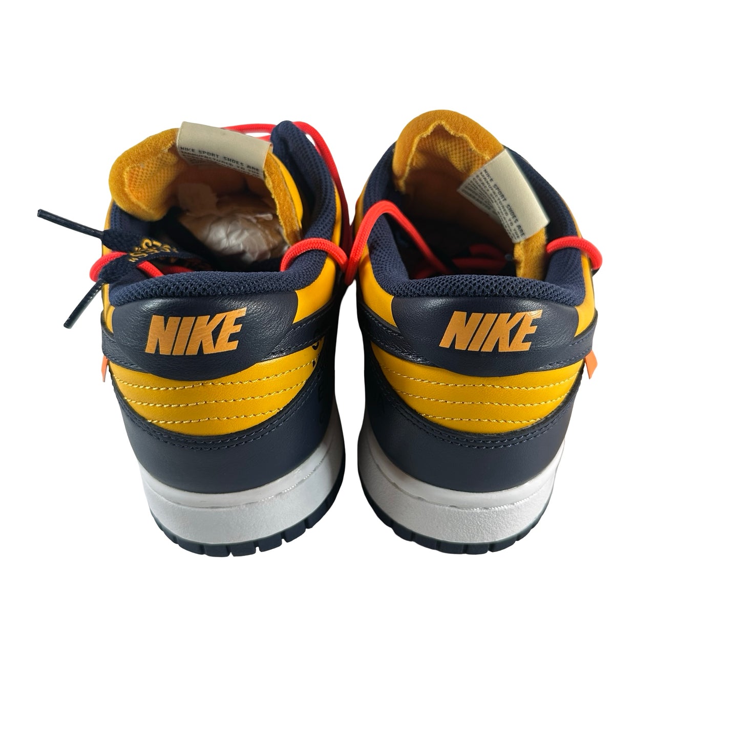CT0856 700 Dunk Low Off-White University Gold [USED] - 9 M (Used3)