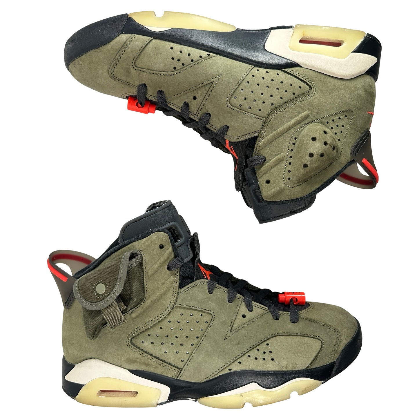 CN1084 200 Jordan 6 Retro Travis Scott [USED] - 9.5 M (Used3)