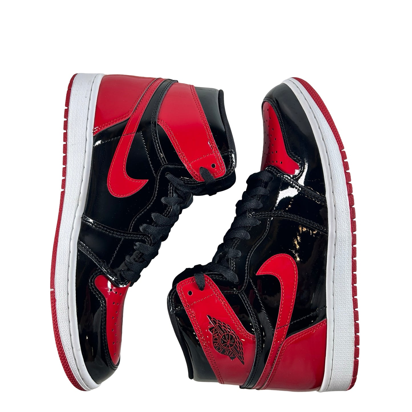 555088 063 Jordan 1 Retro High OG Patent Bred [USED] - 10.5 M (Used6)