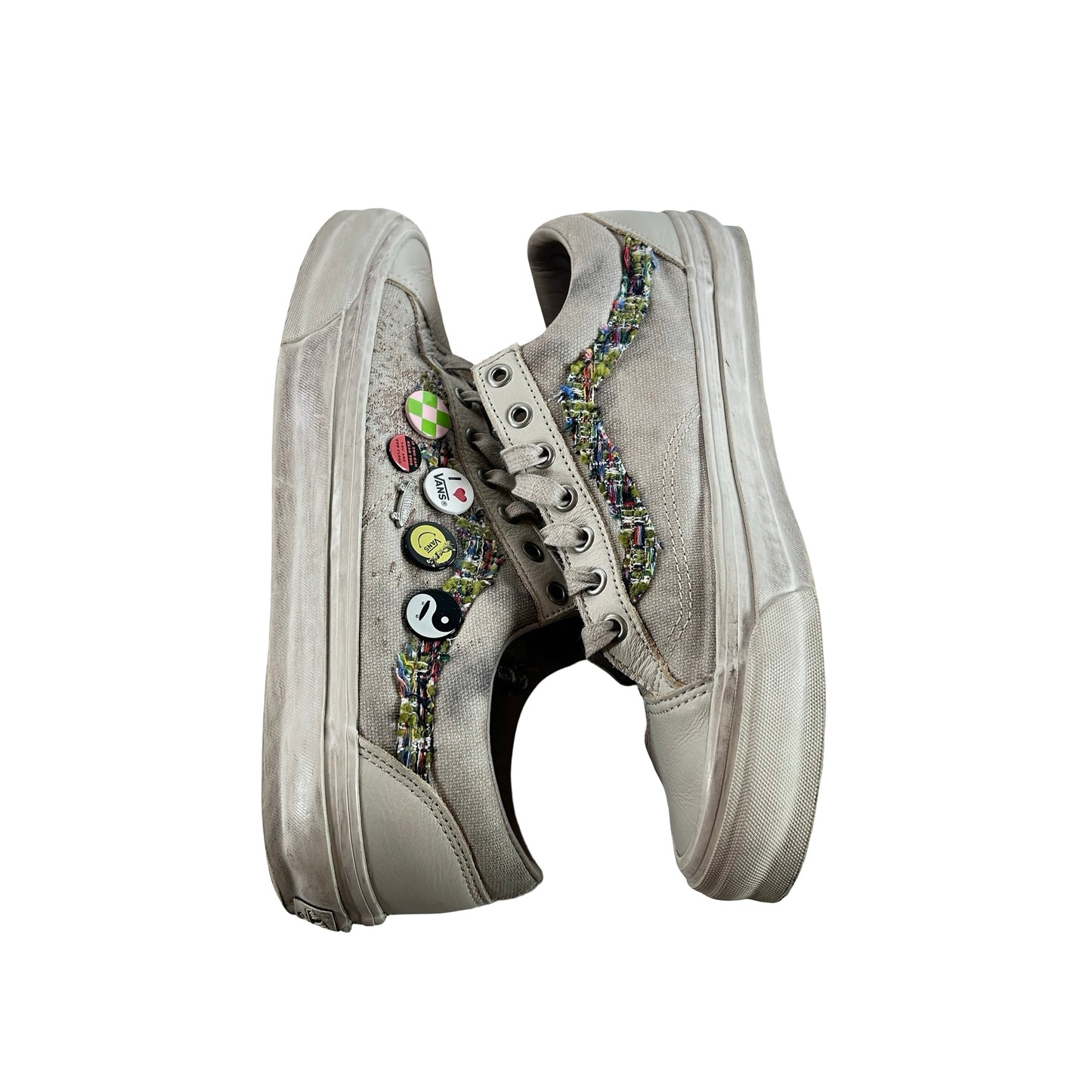 VN000E8V2N1 Vans Old Skool 36 LX Souvenir Oatmeal [USED] - 10.5 M (Used)