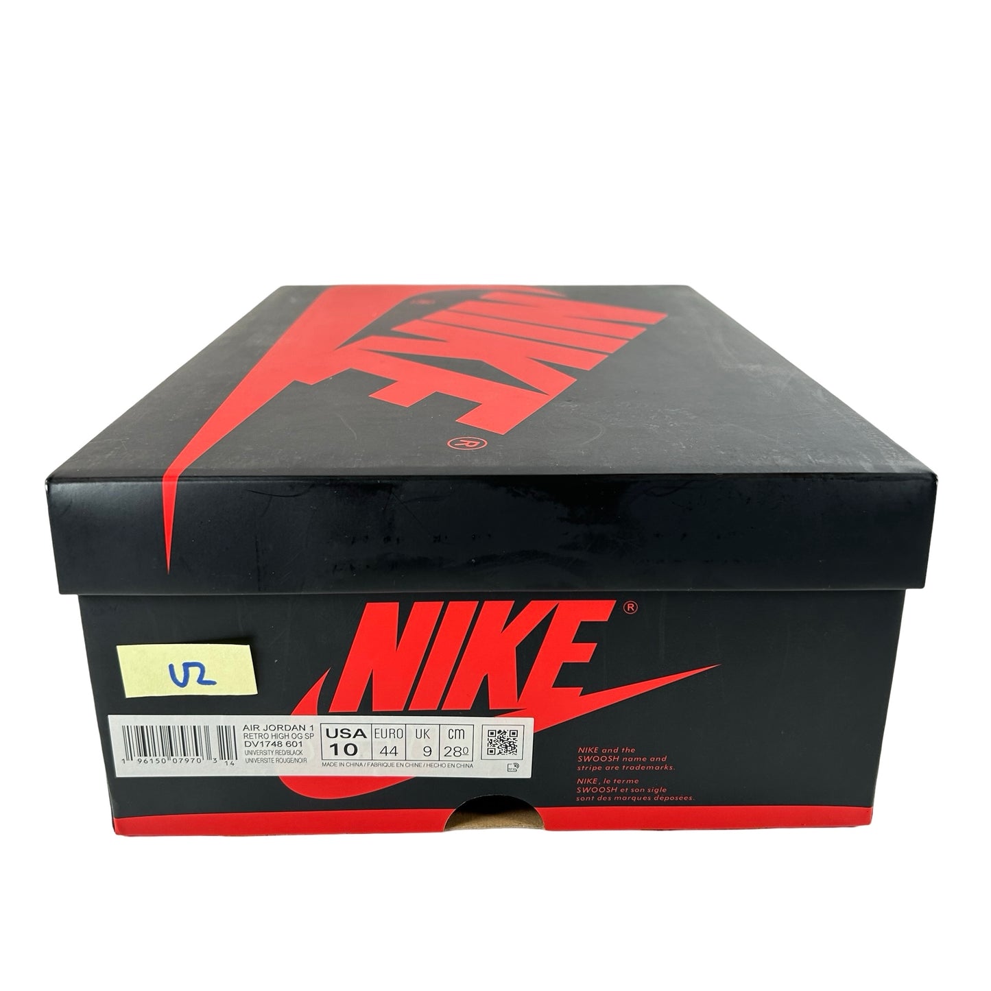 DV1748 601 Jordan 1 Hi Spider-Man Across the Spider-Verse [USED] - 10 M (Used2)