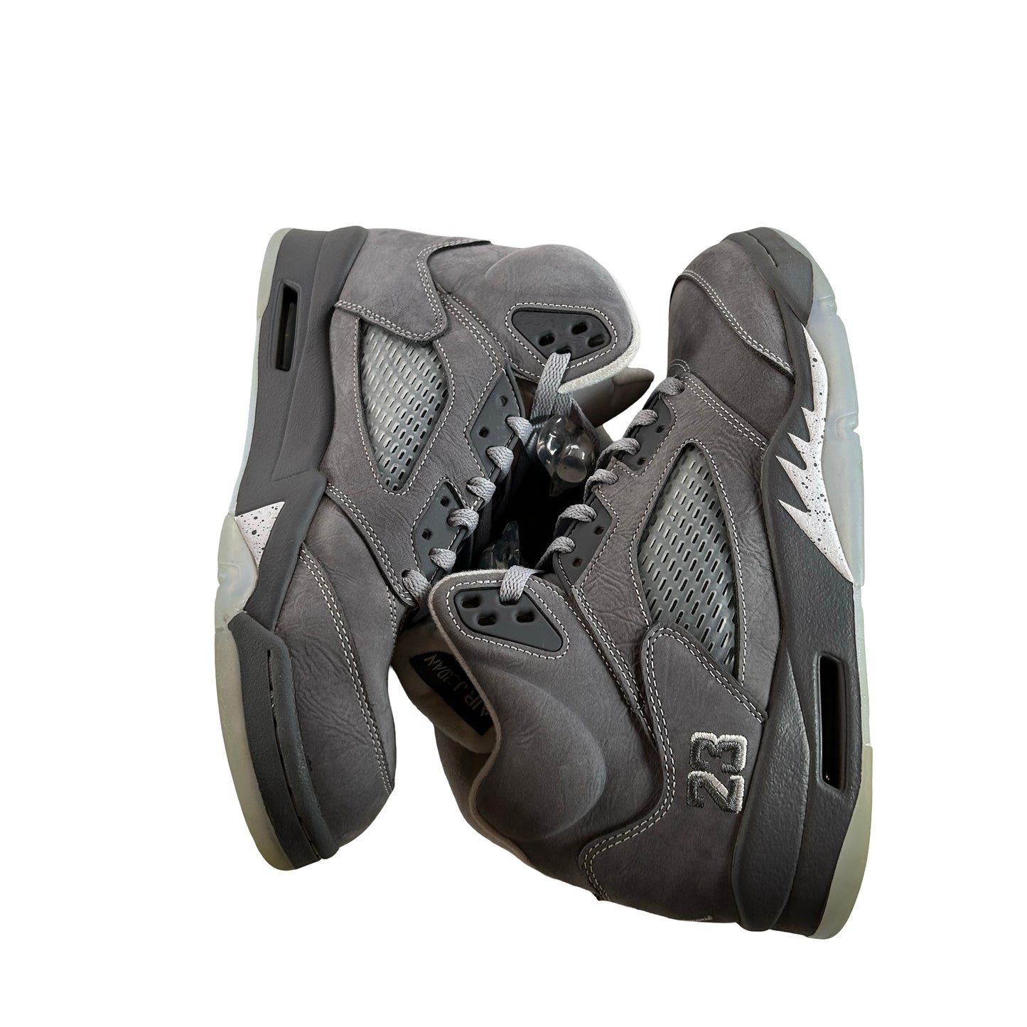 DD0587 002 Jordan 5 Retro Wolf Grey (2026) [USED] - 9.5 M (Used4)