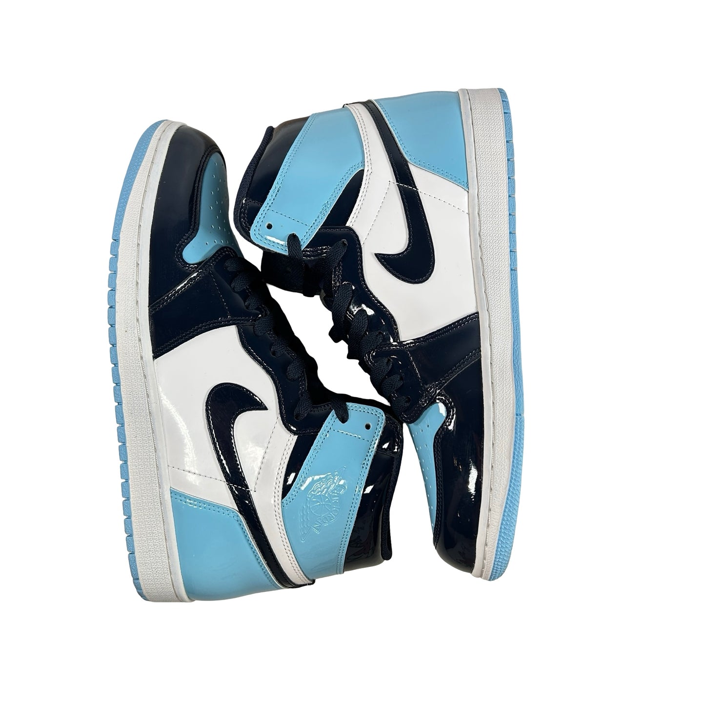 CD0461 401 Jordan 1 Retro High UNC Patent (Women's) [USED] - 12 W (Used)