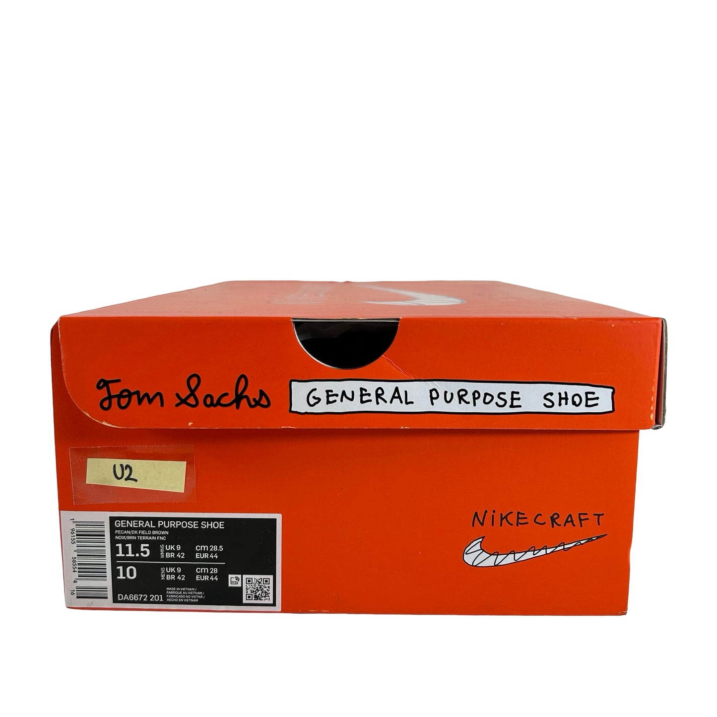 DA6672 201 NikeCraft General Purpose Shoe Tom Sachs Field Brown [USED] - 11.5W (Used2)