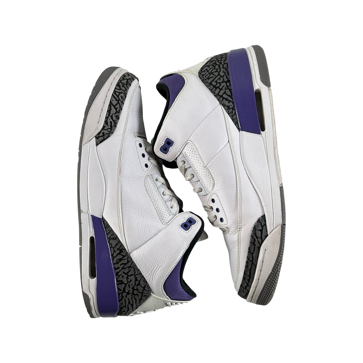 CT8532 105 Jordan 3 Retro Dark Iris [USED] - 13 M (Used)