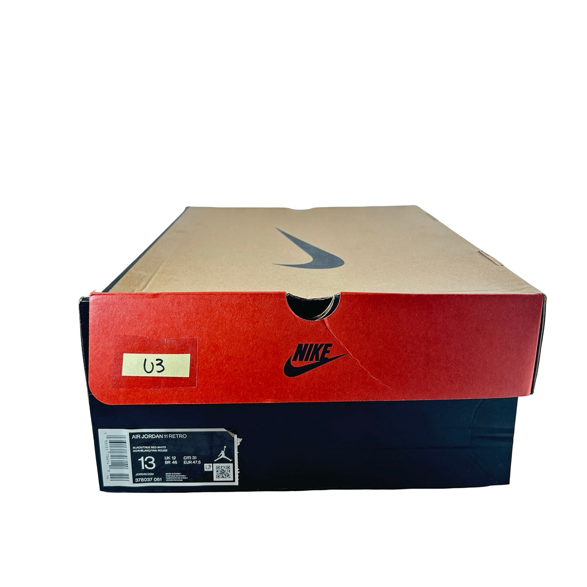 378037 061 Jordan 11 Bred (2019) [USED] - 13 M (Used3)